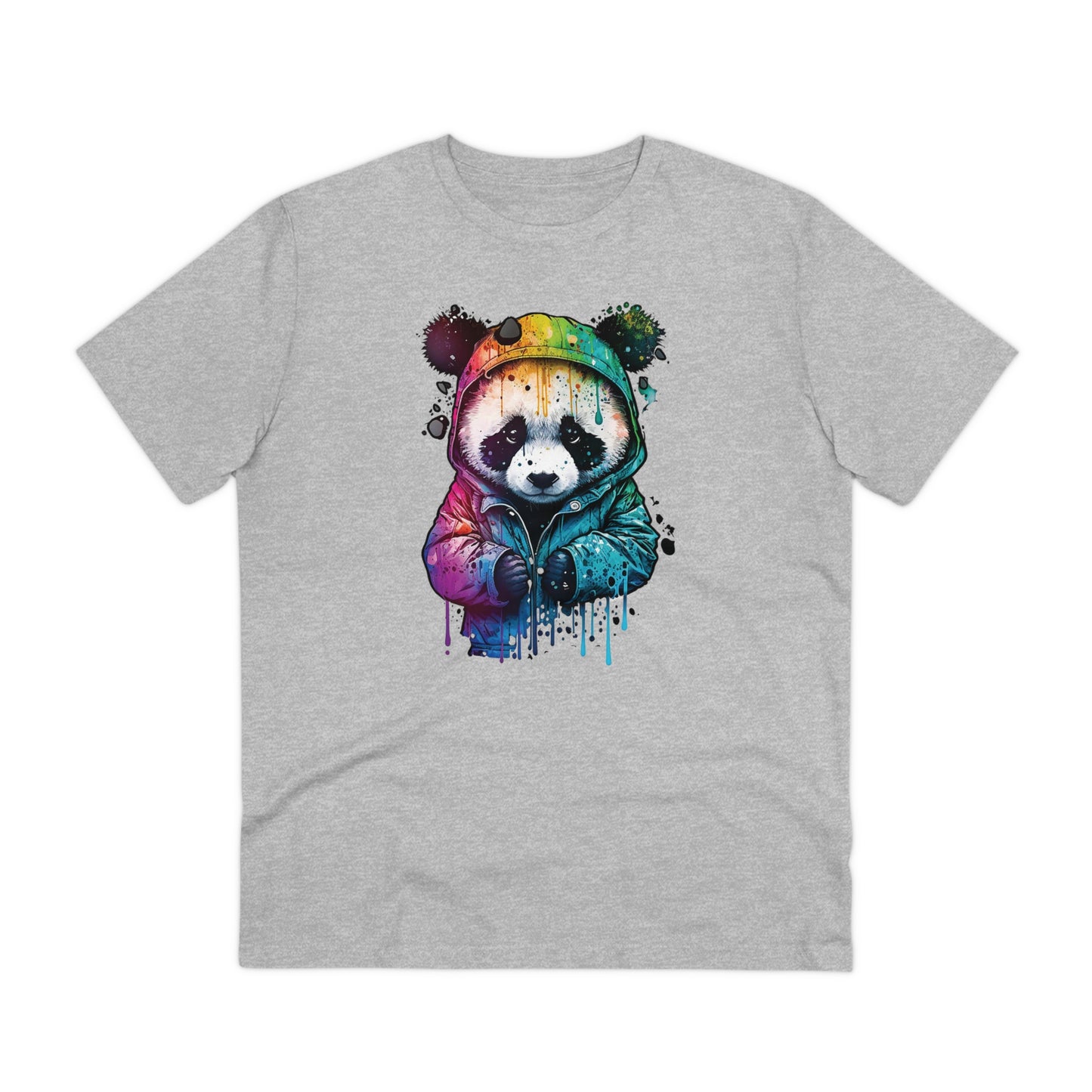 Panda Organic Unisex T-Shirt - Add Some Fun and Eco-Friendly Style to Your Wardrobe