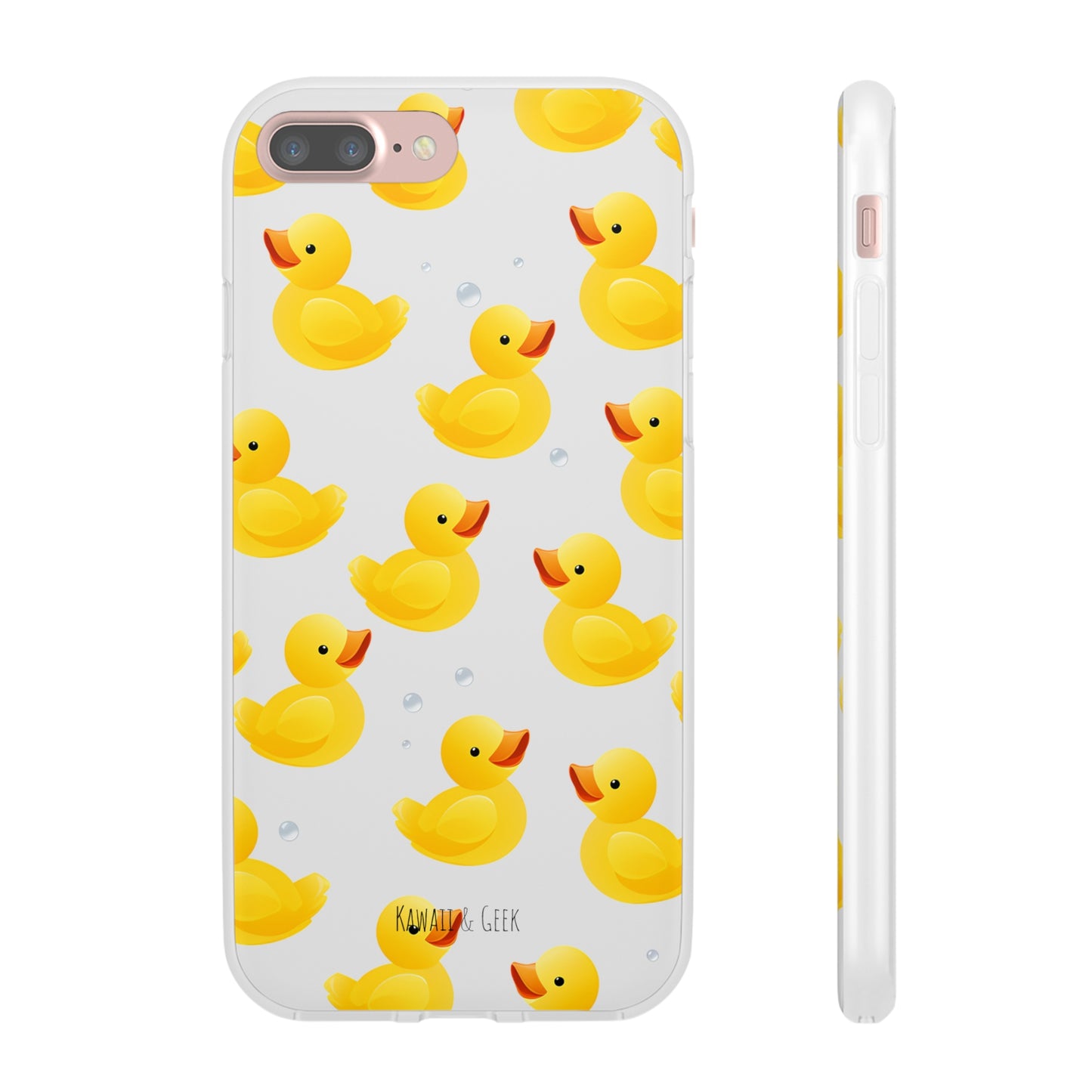 Vibrant Yellow Duck Flexi Phone Case
