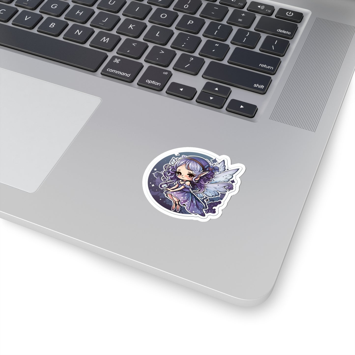 Kawaii Blue Fairy Sticker - Add Some Cute and Magical Style to Your Tech