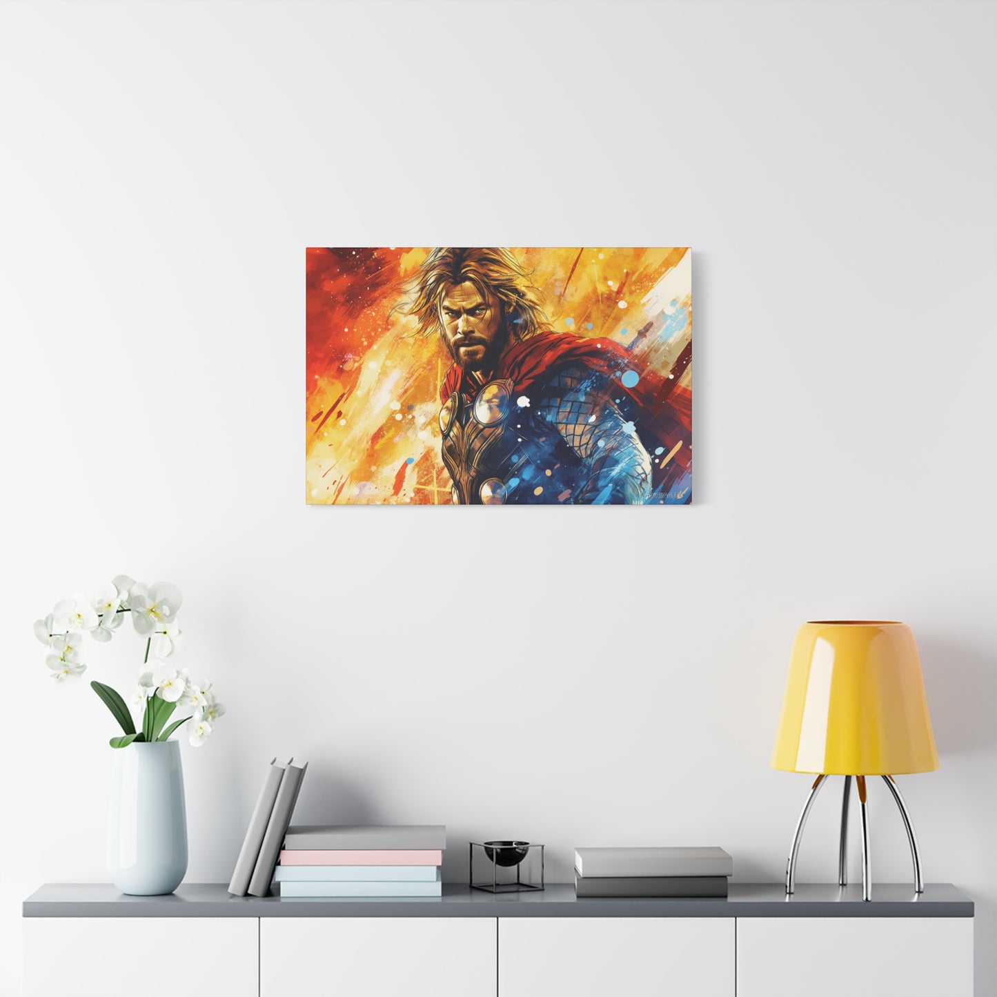 Thor Canvas - Embrace the Power and Majesty of the Mighty Thor - Avengers