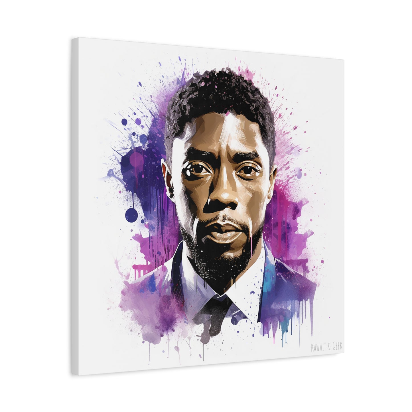 Chadwick Boseman Tribute Cotton Canvas