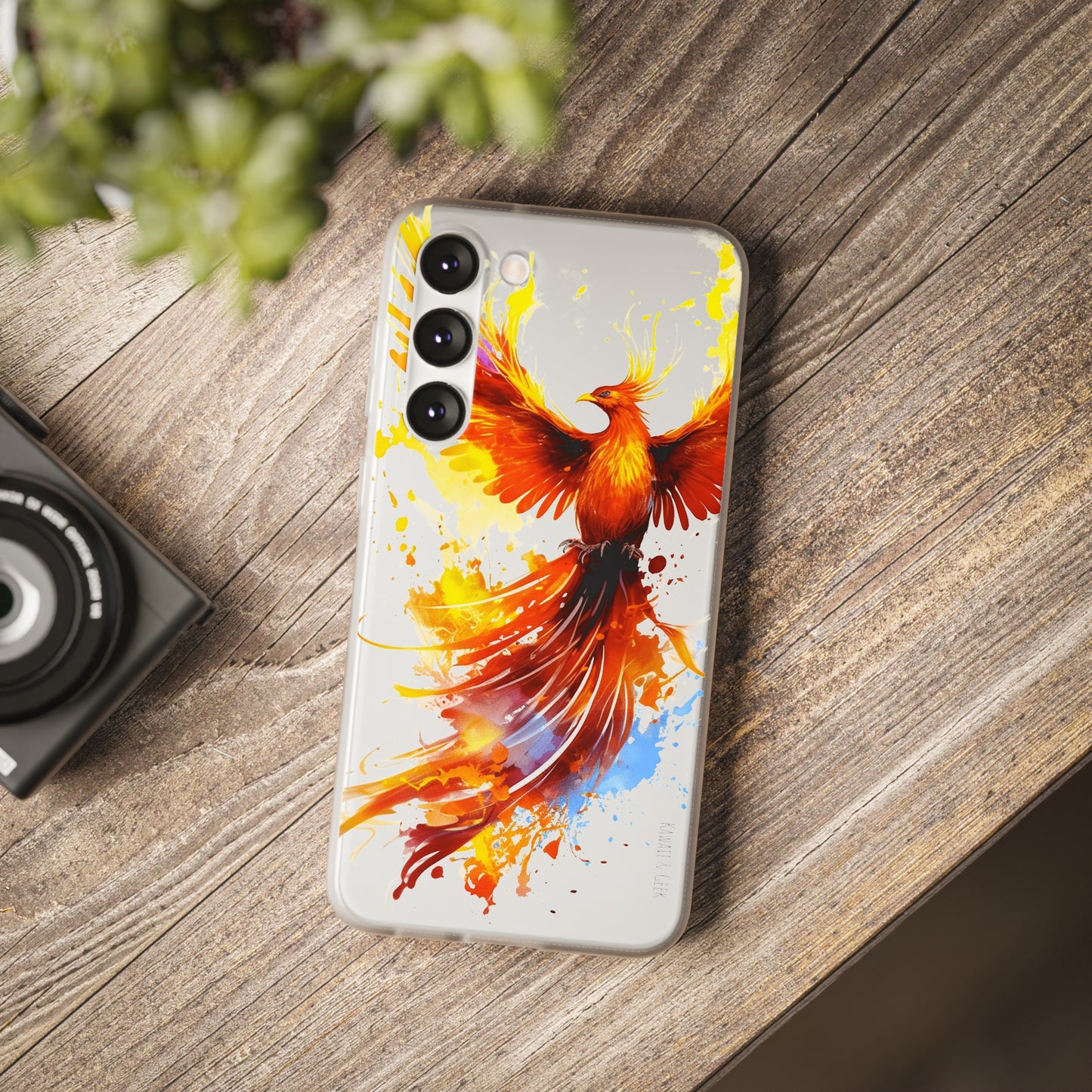 Phoenix Flexi Phone Case - Embrace the Symbol of Rebirth in Style