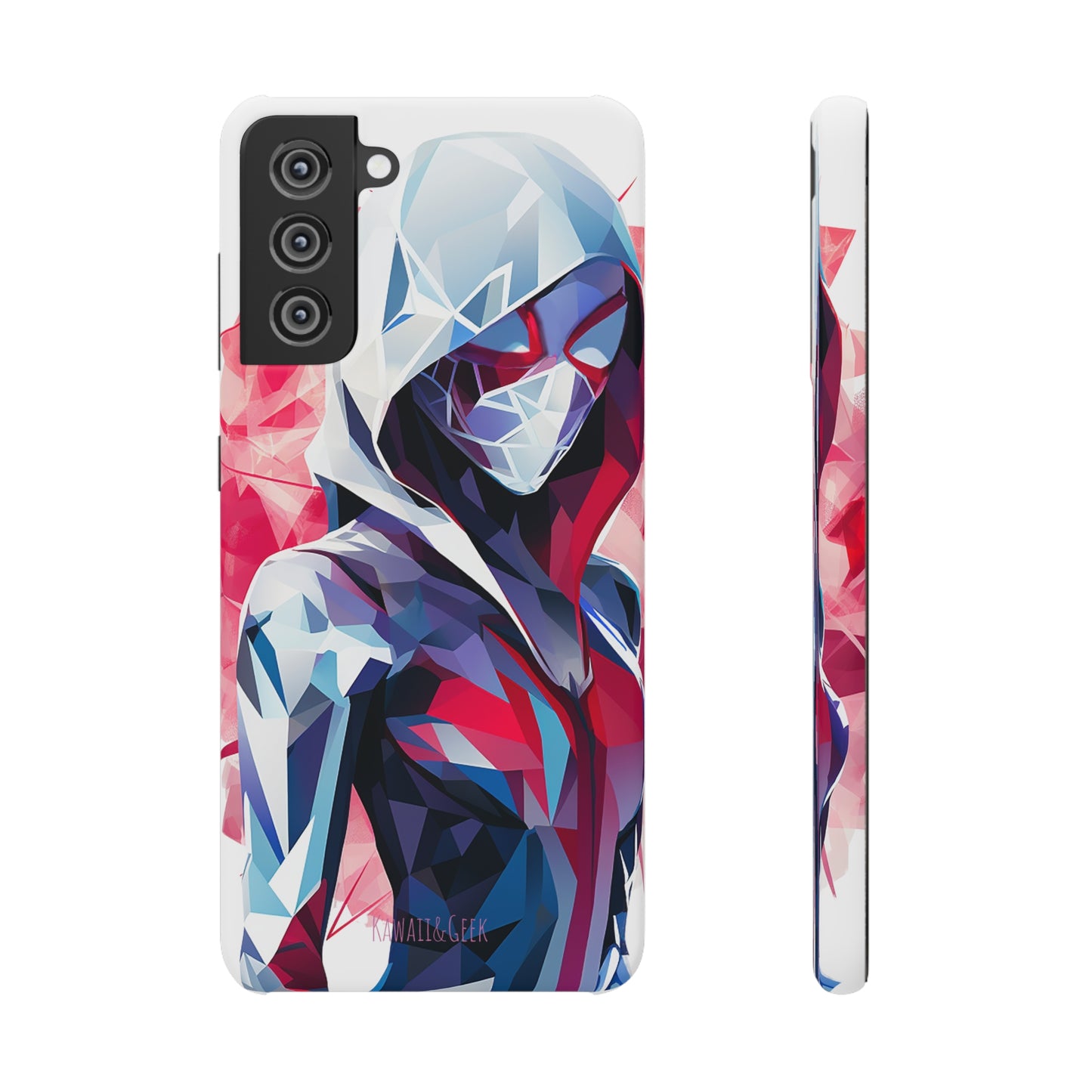 Spider Gwen Stacy Phone Case - Add Some Geometric and Heroic Style to Your Phone - Miles Morales