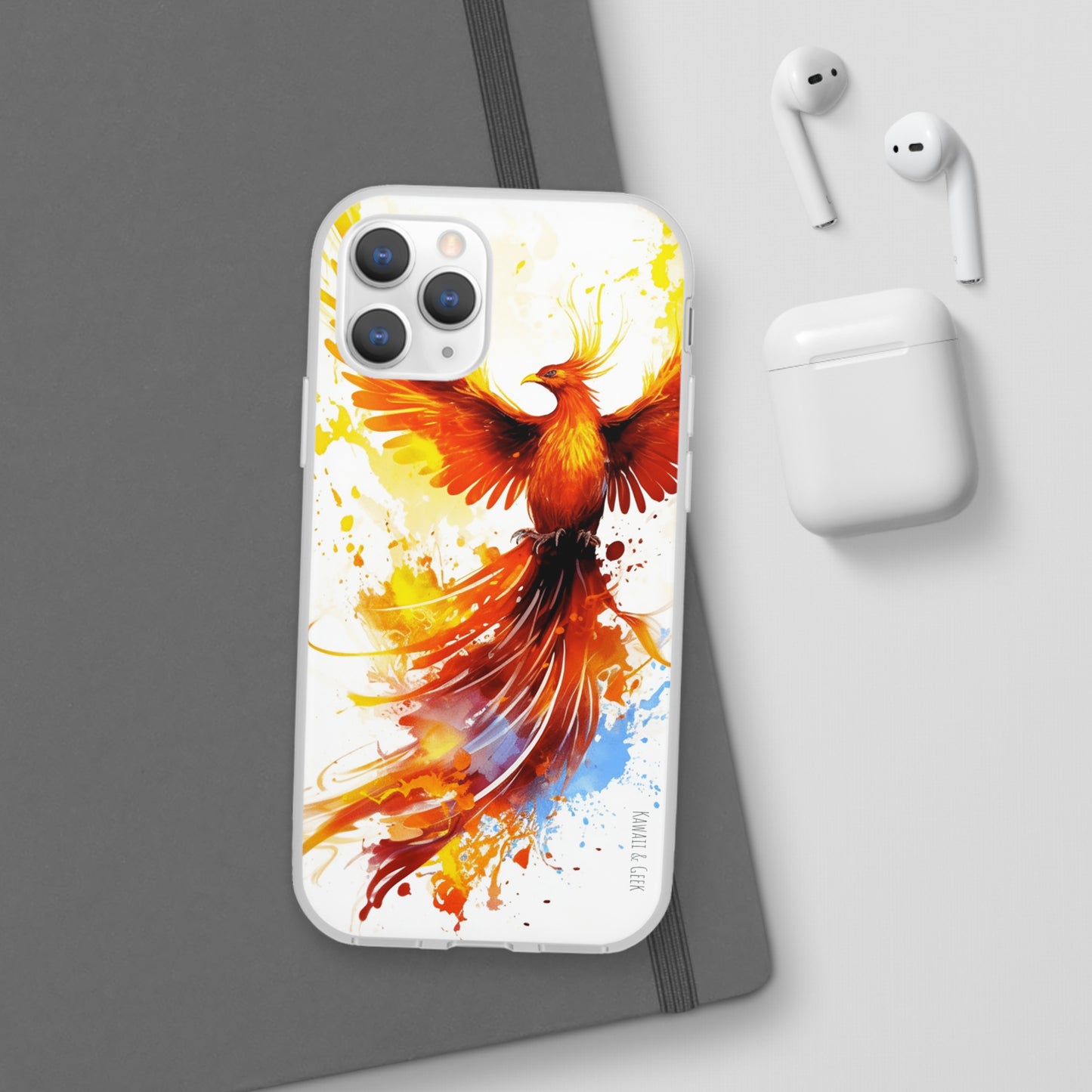Phoenix Flexi Phone Case - Embrace the Symbol of Rebirth in Style