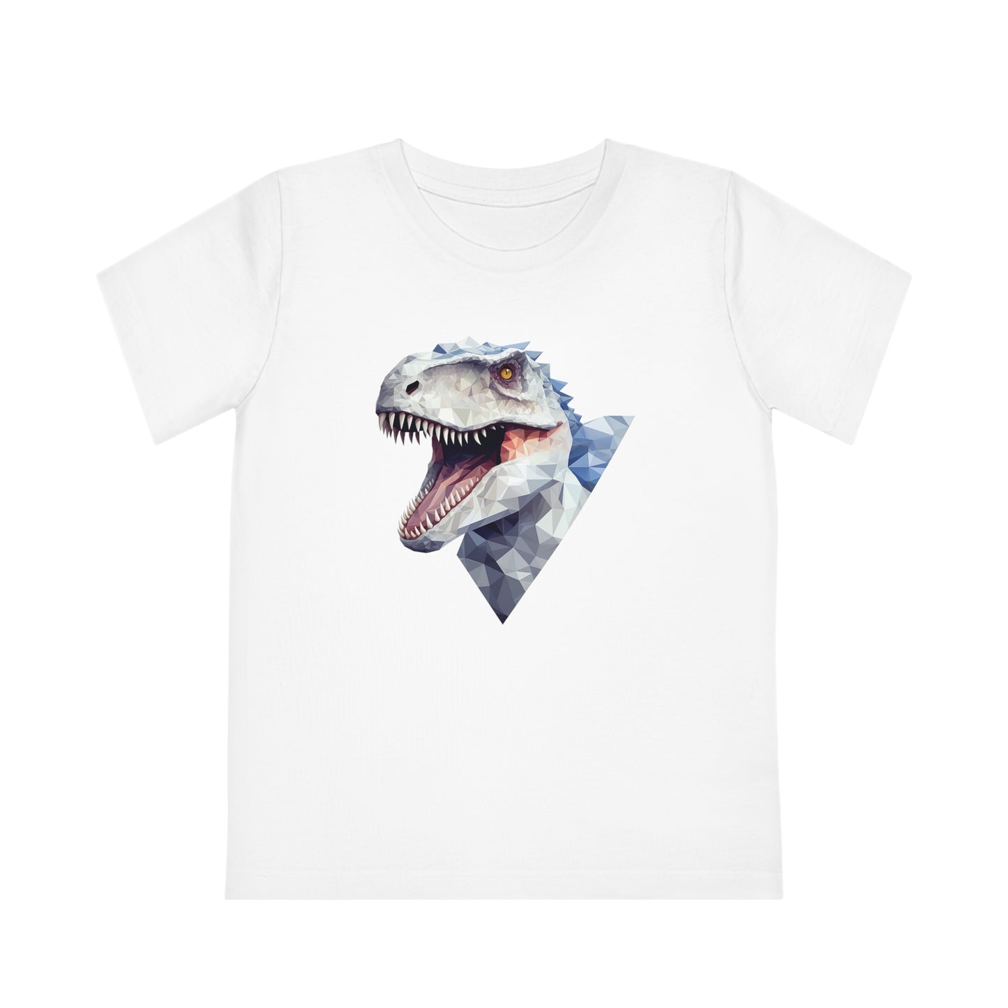 Indominus Rex Polygonal Kids T-Shirt - Embrace Jurassic Adventure