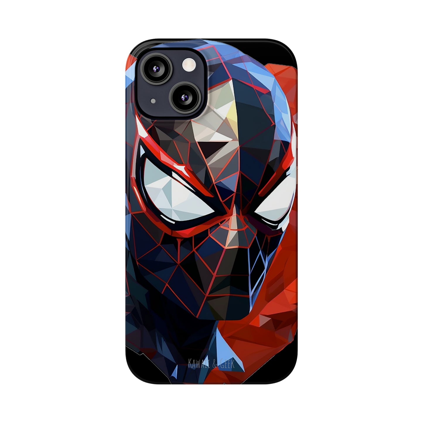 Miles Morales Slim Phone Case iPhone 15 Compatible - Embrace Superhero Style - Spider Man