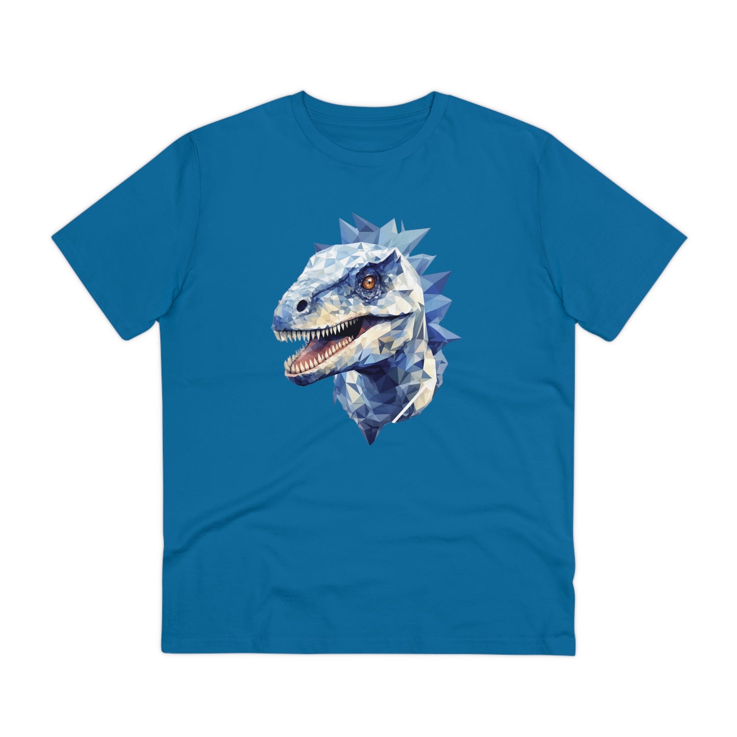Velociraptor Polygonal T-Shirt - Embrace Fierce Jurassic Style