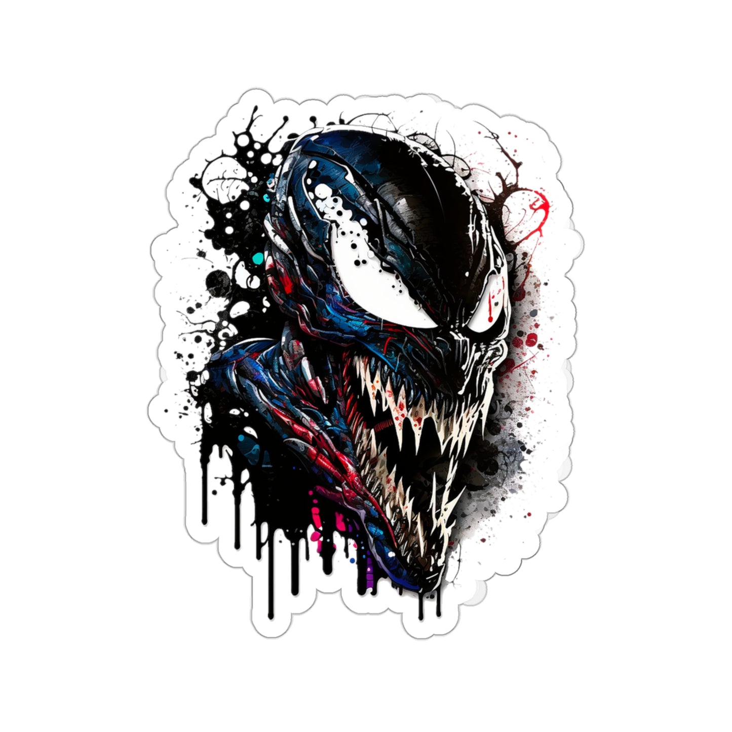 Venom Sticker - Add Some Dark and Unique Style to Your Tech