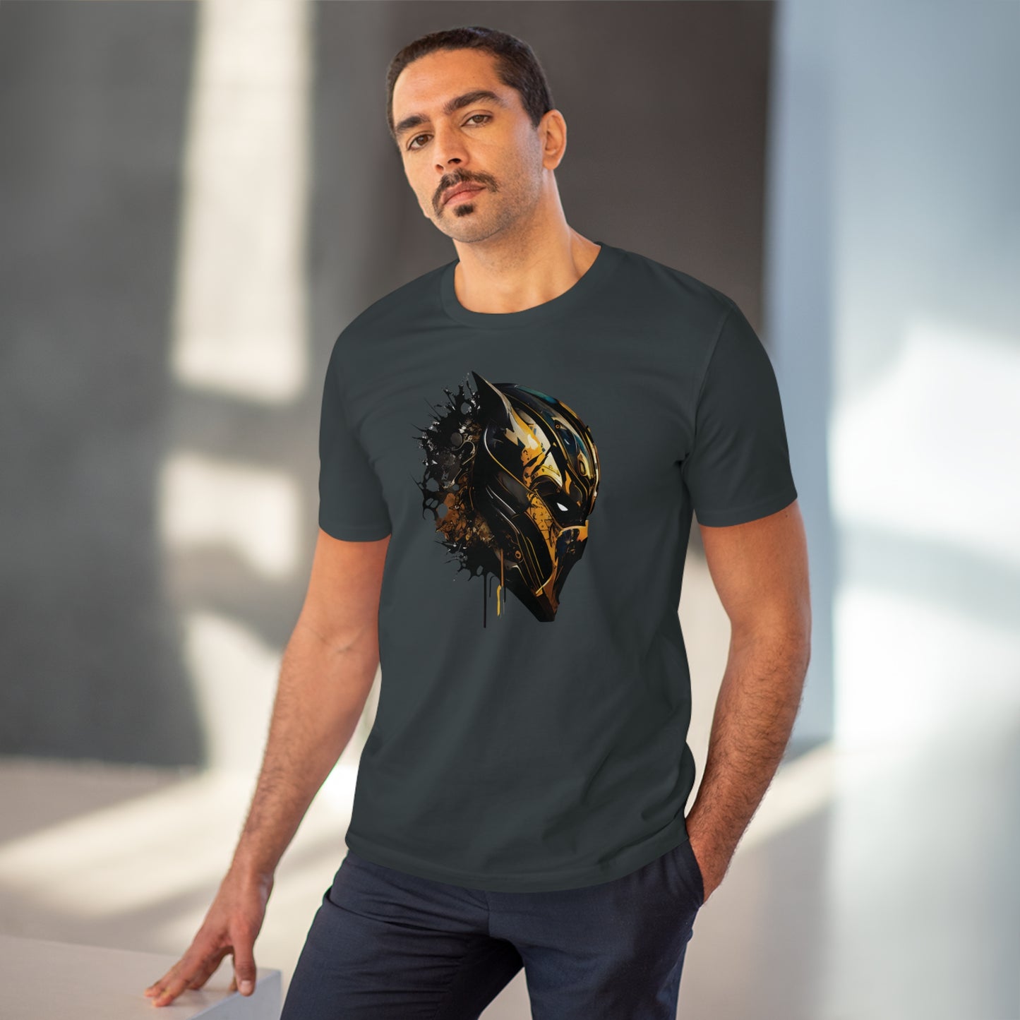 Black Panther Organic T-Shirt - Add Some Eco-Friendly and Artistic Style to Your Wardrobe - Marvel Avengers