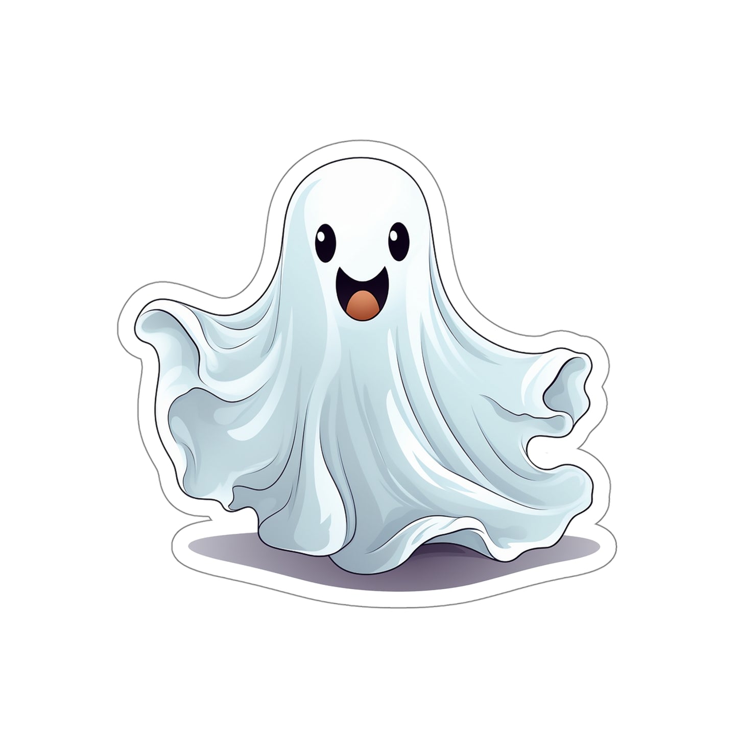 Halloween Special: Cute Ghost Sticker