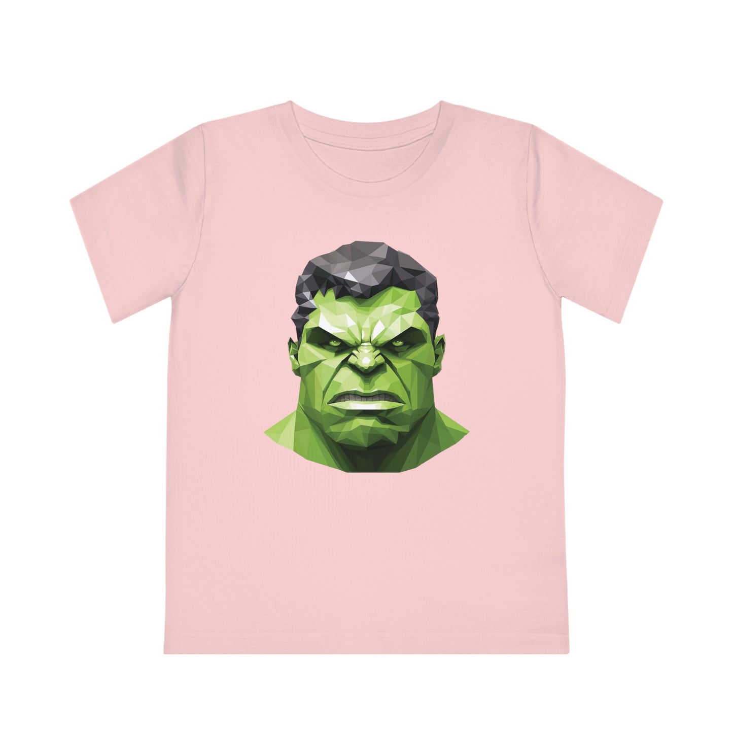 Hulk Polygonal Kids T-Shirt - Embrace Incredible Energy