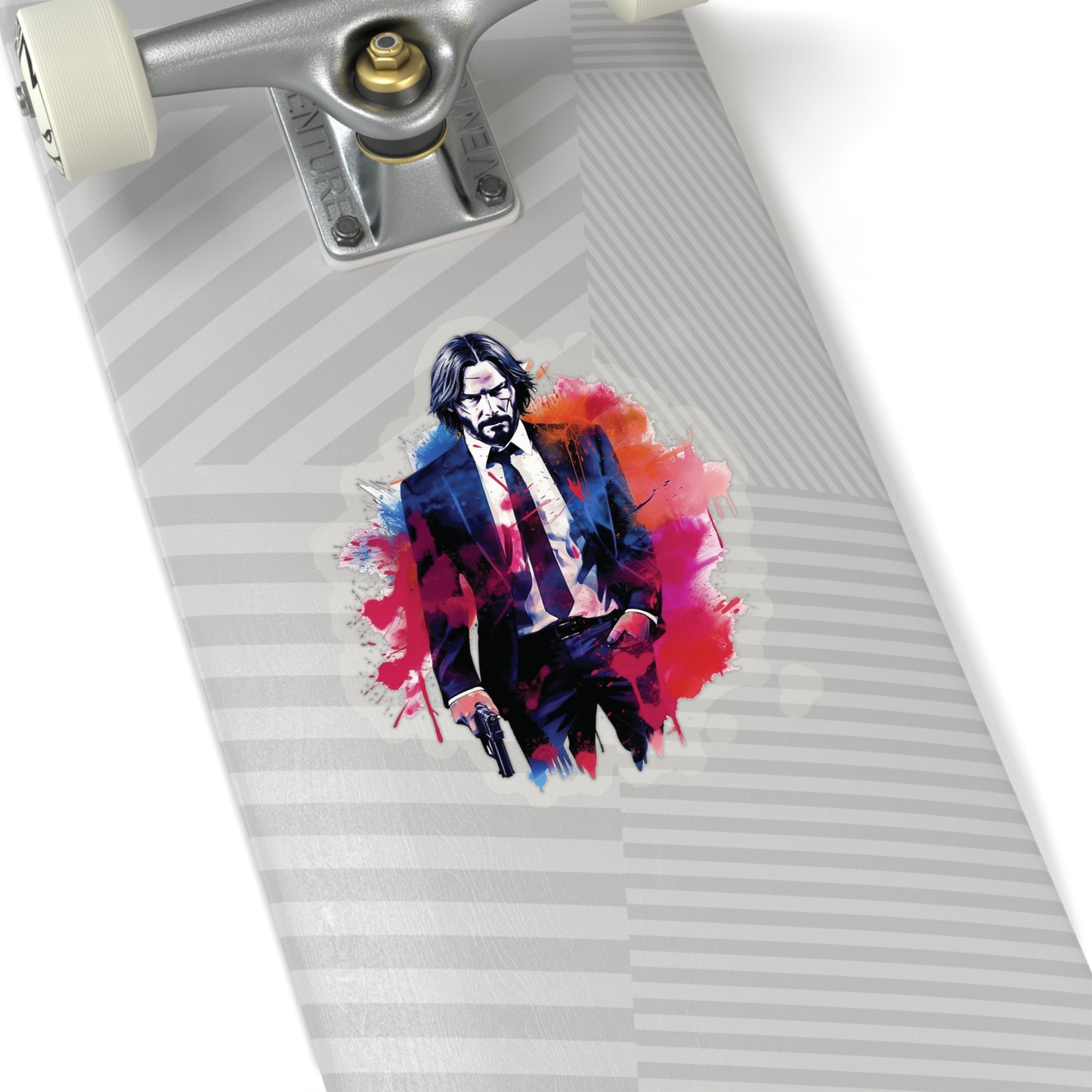 John Wick Sticker - Capture the Intensity and Elegance in Artistic Flair
