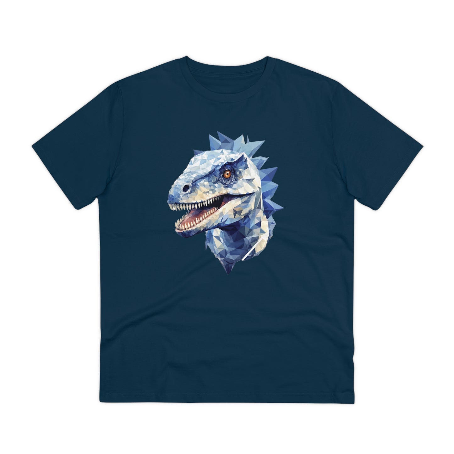 Velociraptor Polygonal T-Shirt - Embrace Fierce Jurassic Style