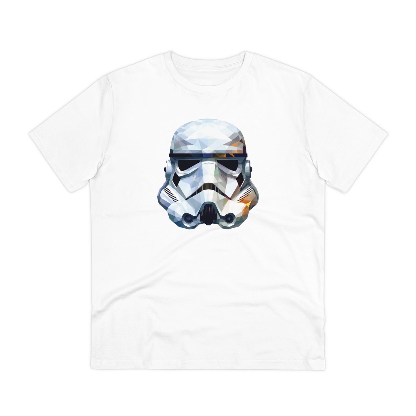 Stormtrooper Polygonal T-Shirt - Embrace Galactic Precision - Star Wars