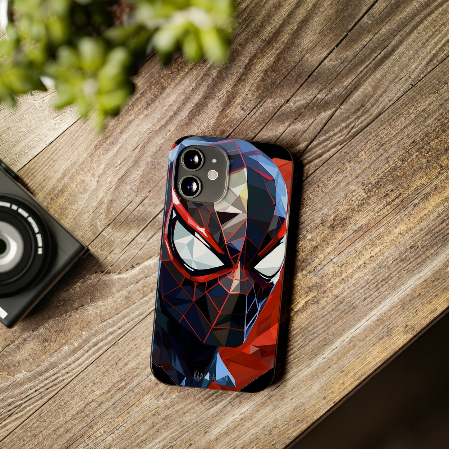 Miles Morales Slim Phone Case iPhone 15 Compatible - Embrace Superhero Style - Spider Man