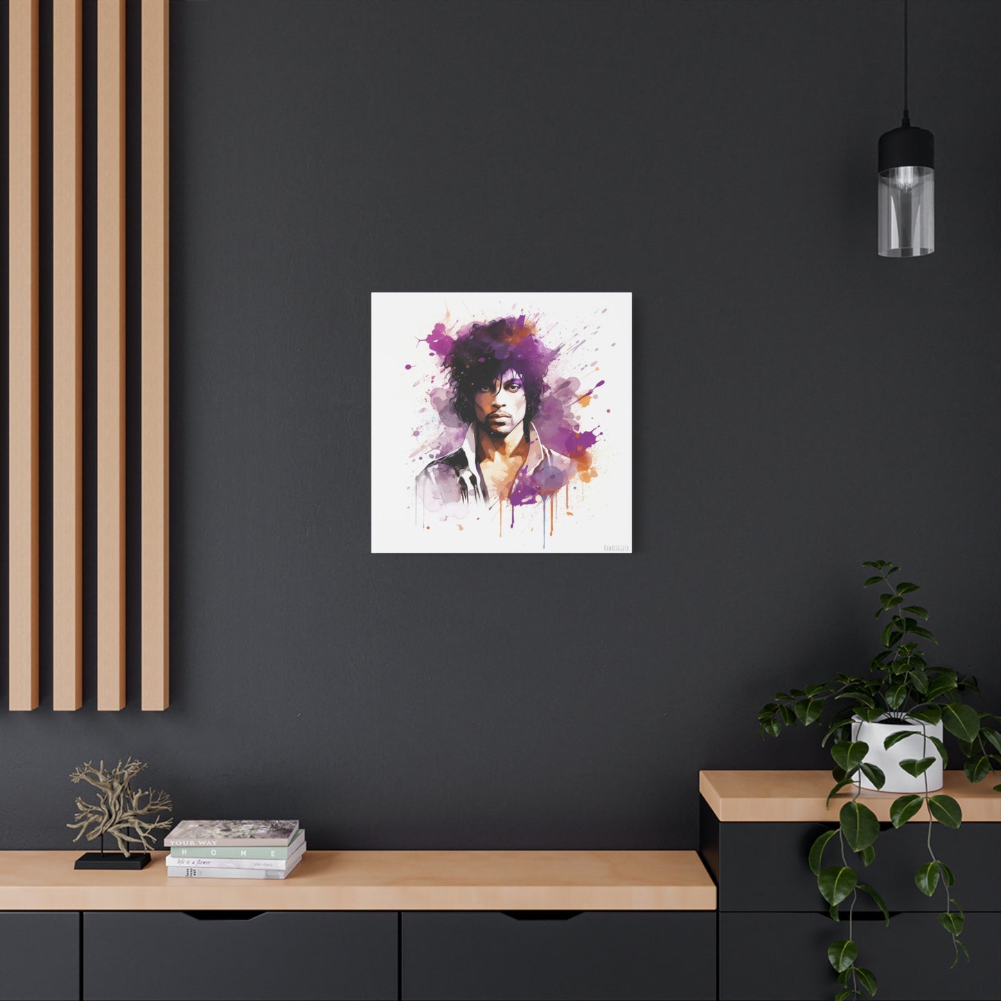 Prince Love Symbol Canva - Add Some Artistic and Musical Style to Your Walls