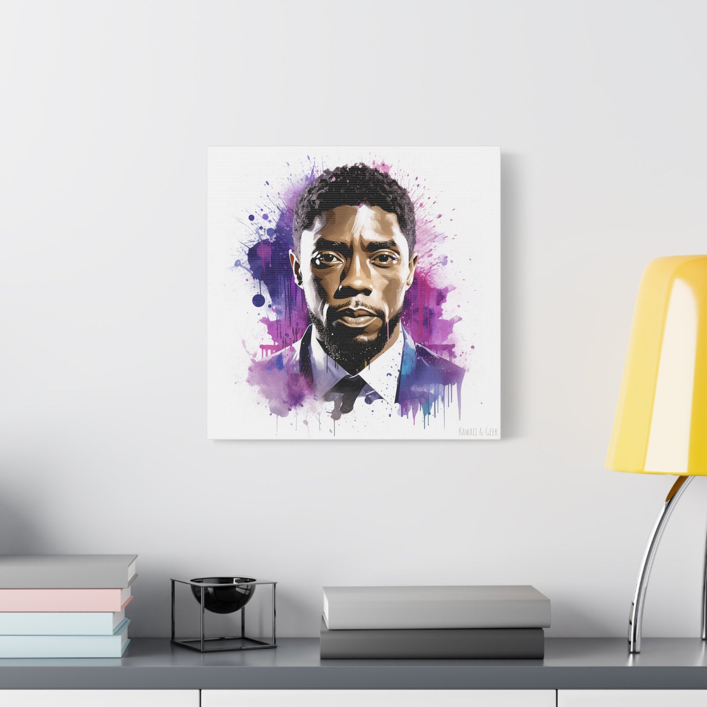 Chadwick Boseman Tribute Cotton Canvas