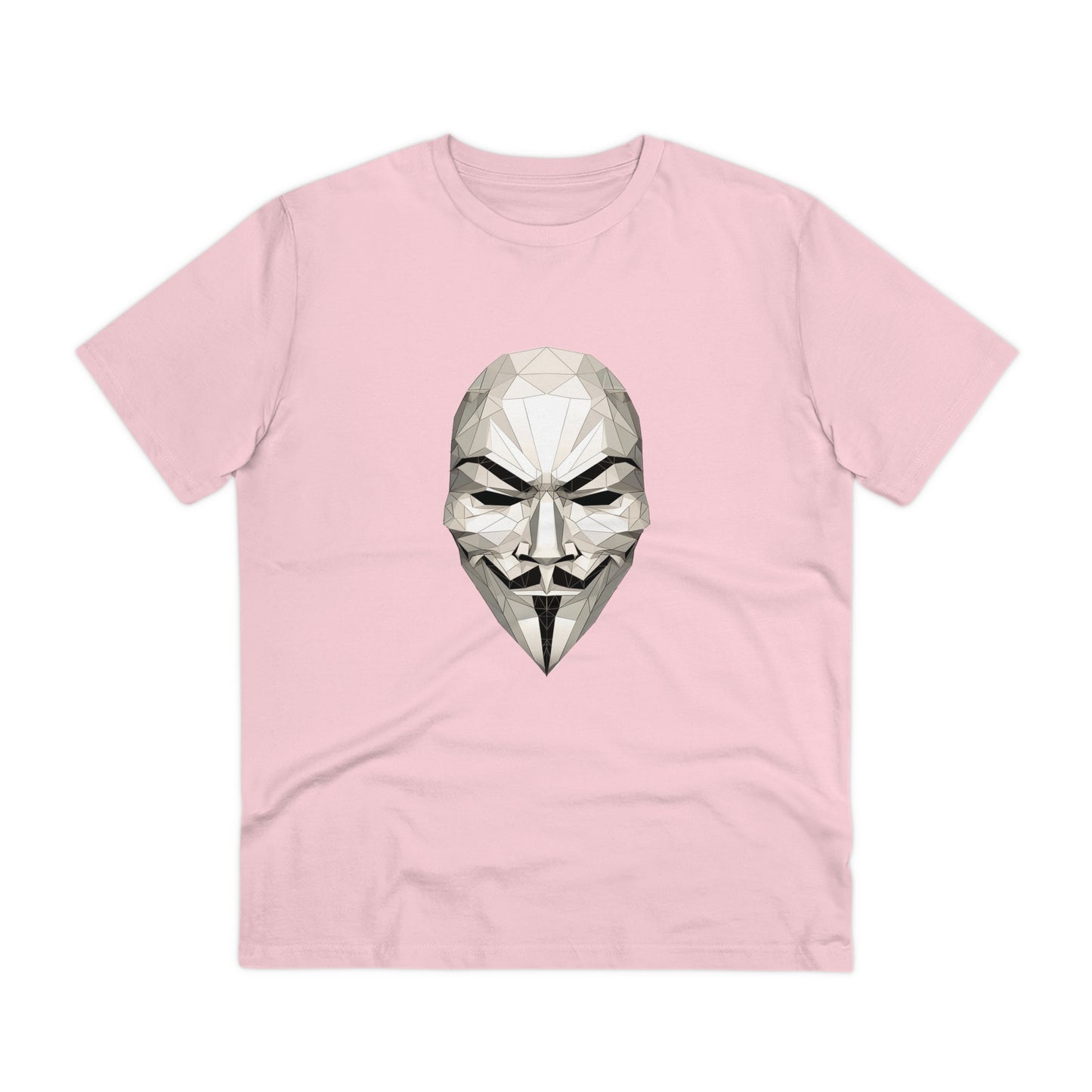 V Mask Polygonal T-Shirt - Embrace Anonymous Resistance