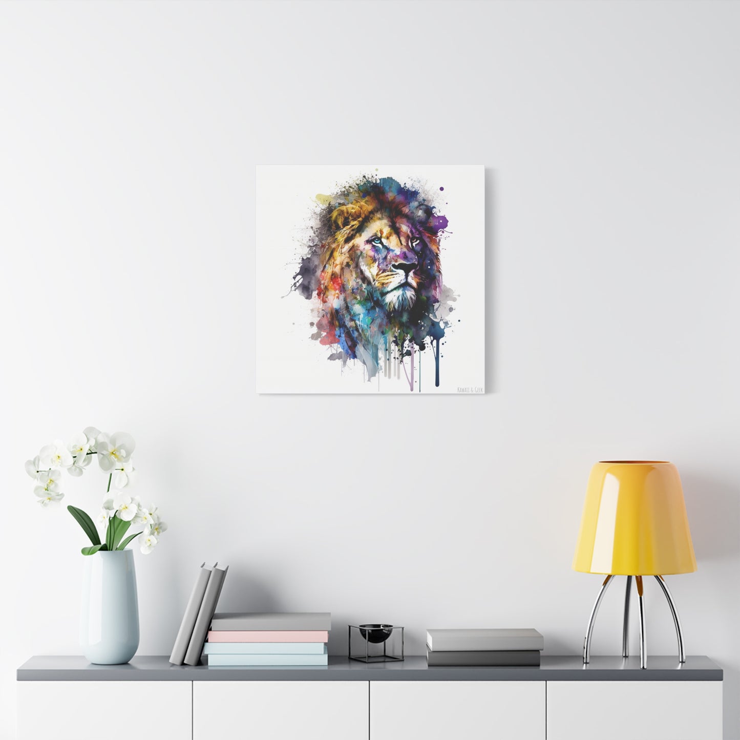 Majestic Lion Canva - Embrace the Grace and Power of the King of the Jungle