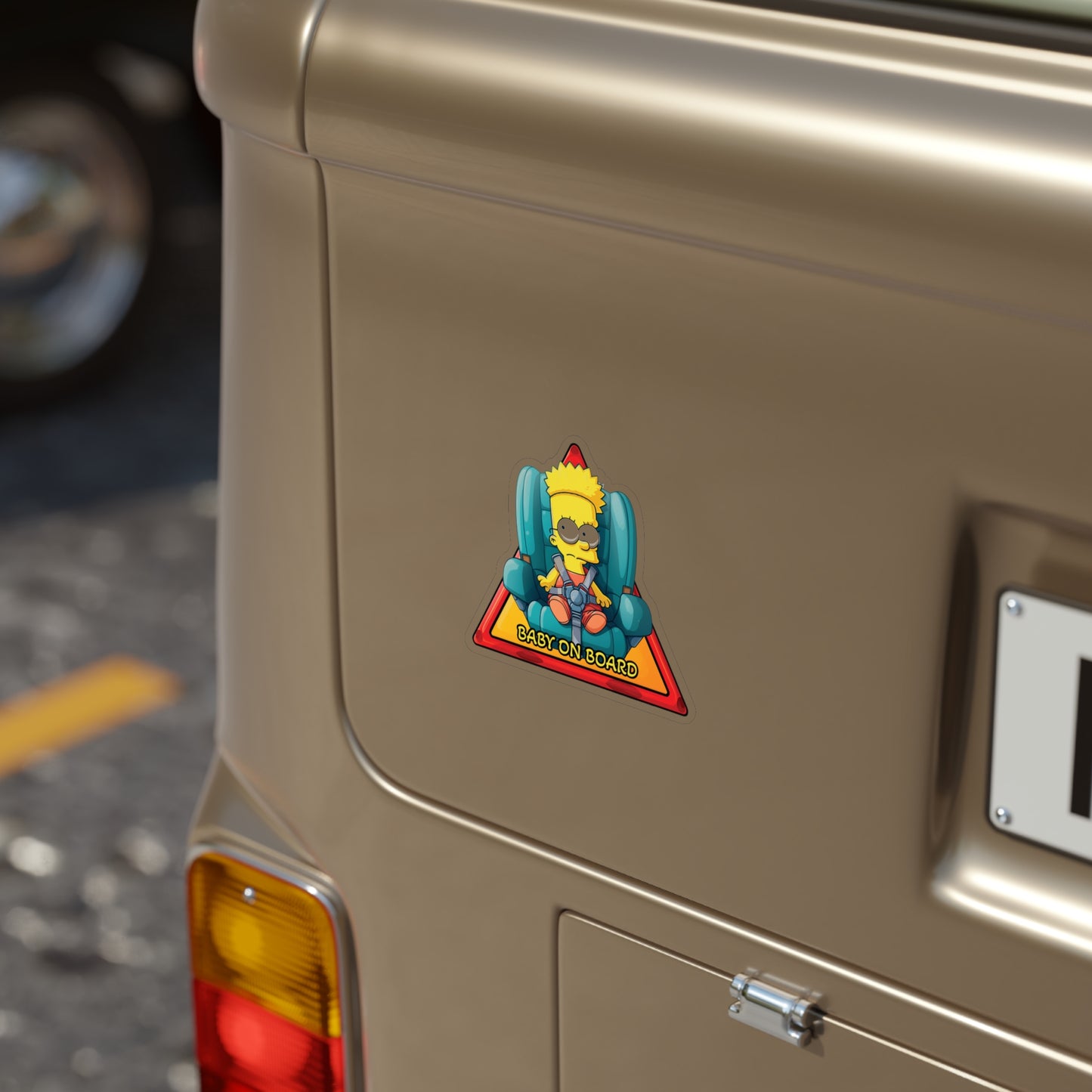 Baby on Board Car Sticker - Simpson - Adventure Awaits
