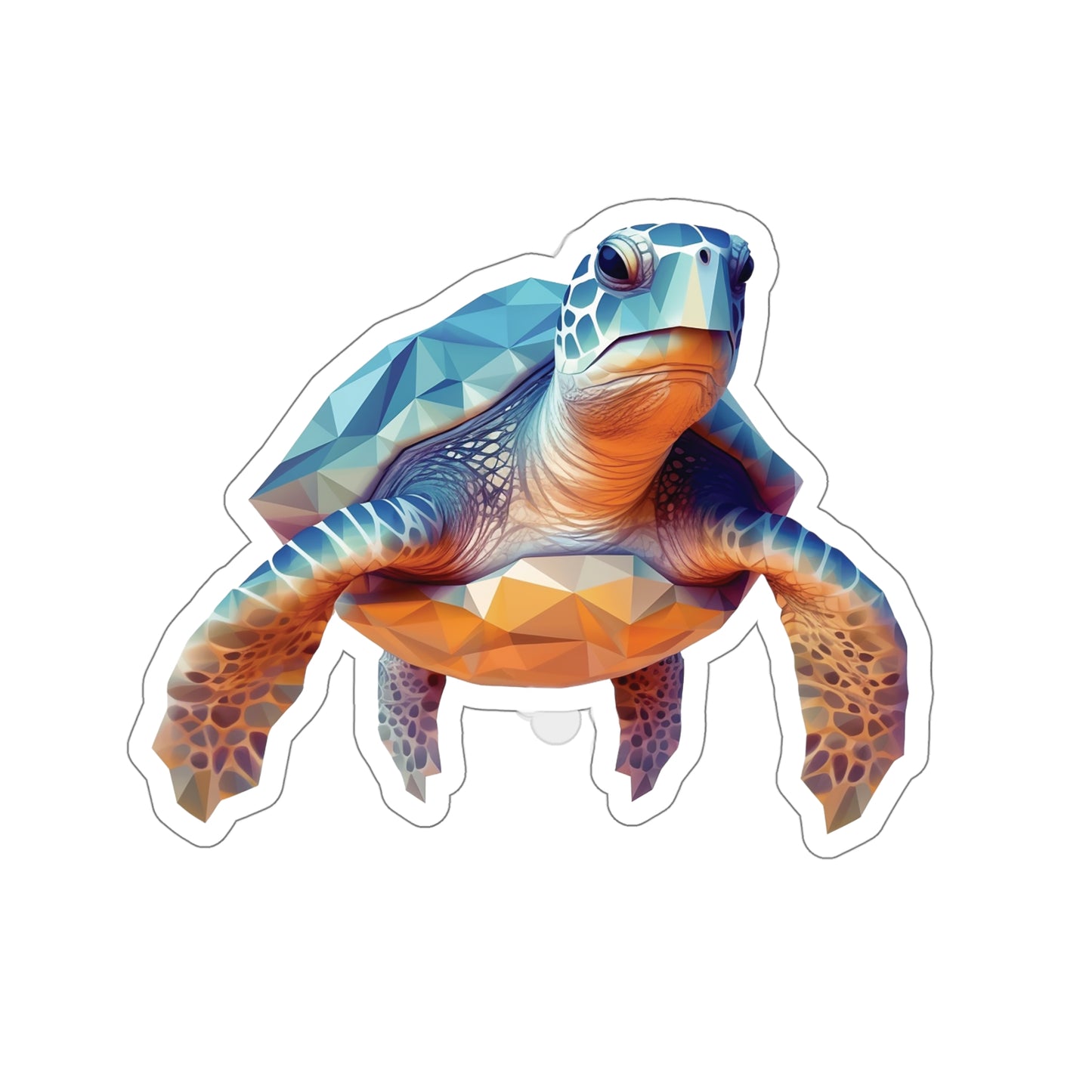 Sea Turtle Sticker - Embrace Serene Beauty