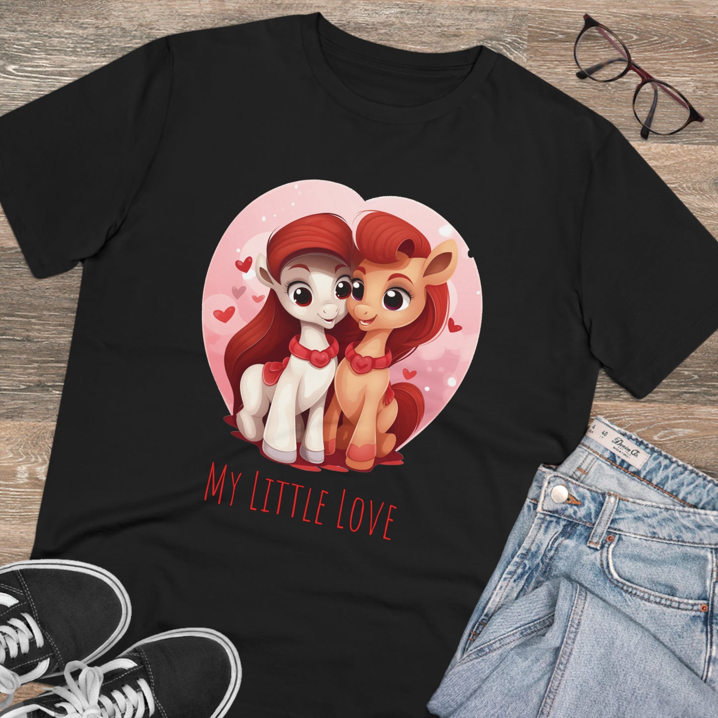 Eco-Friendly My Little Pony-Style Couple T-shirt - Valentine's Special