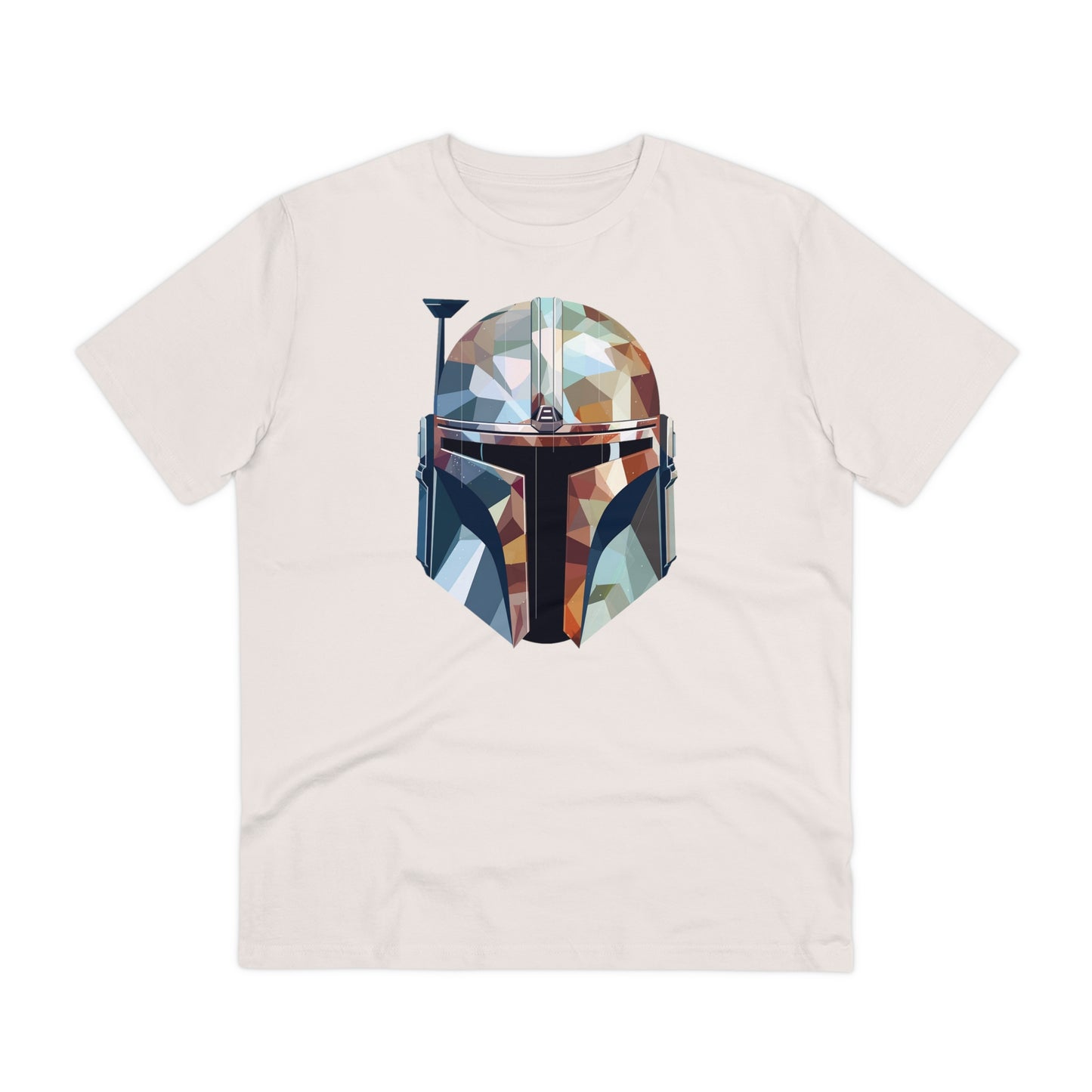 The Mandalorian Polygonal T-Shirt - Embrace Interstellar Adventure - Star Wars