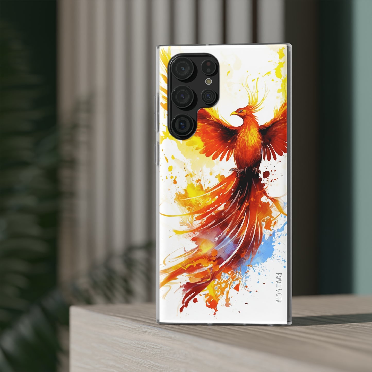 Phoenix Flexi Phone Case - Embrace the Symbol of Rebirth in Style