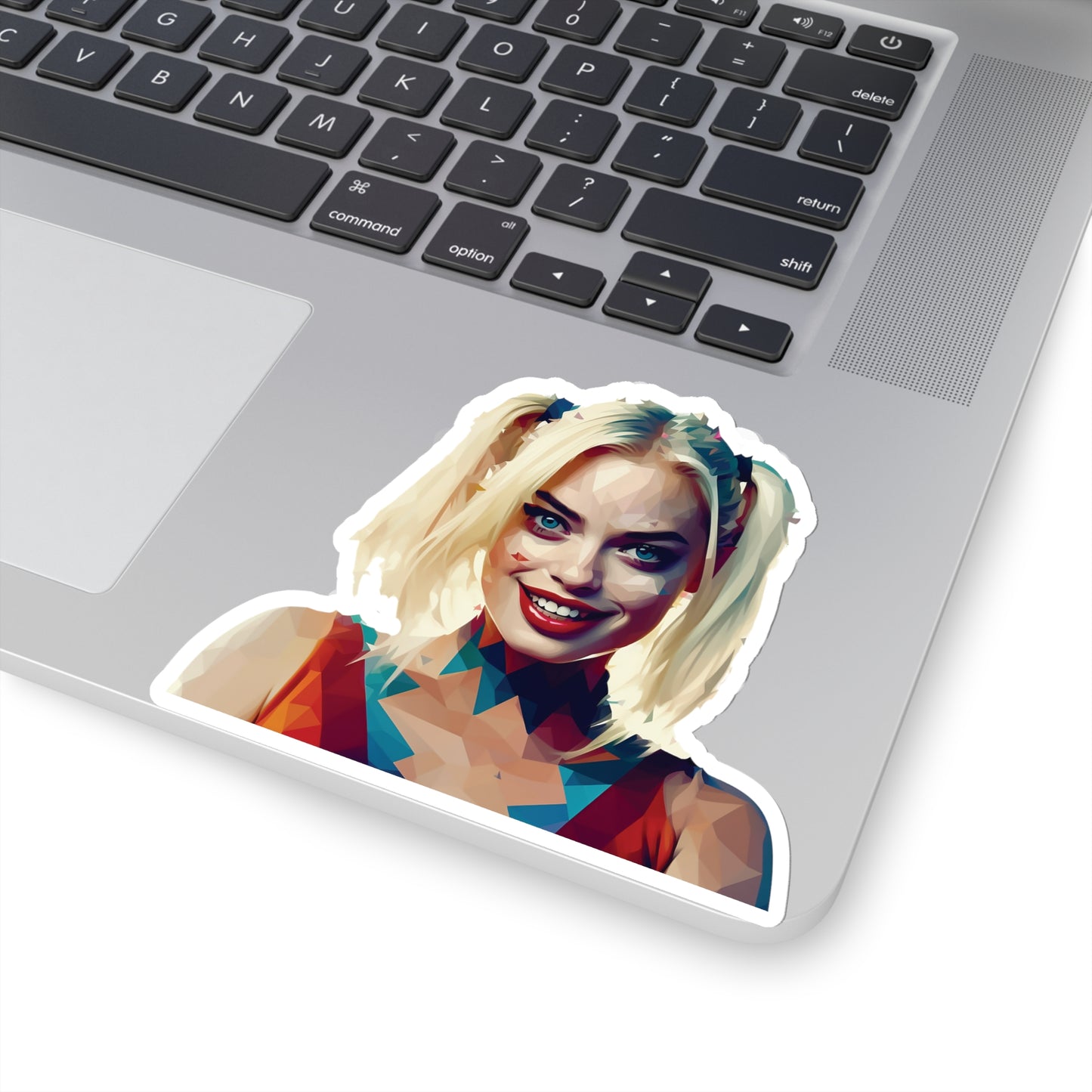 Margot Robbie Harley Quinn Sticker - A Faceted Tribute to the Queen of Chaos