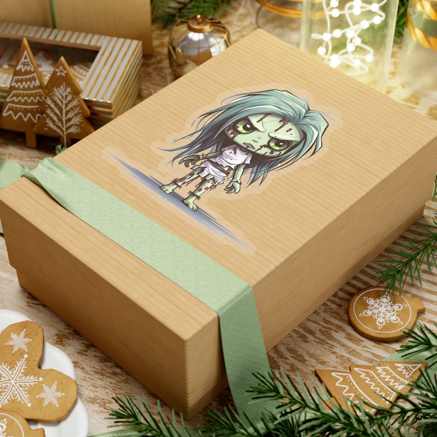 Halloween Special: Zombie Girl Sticker