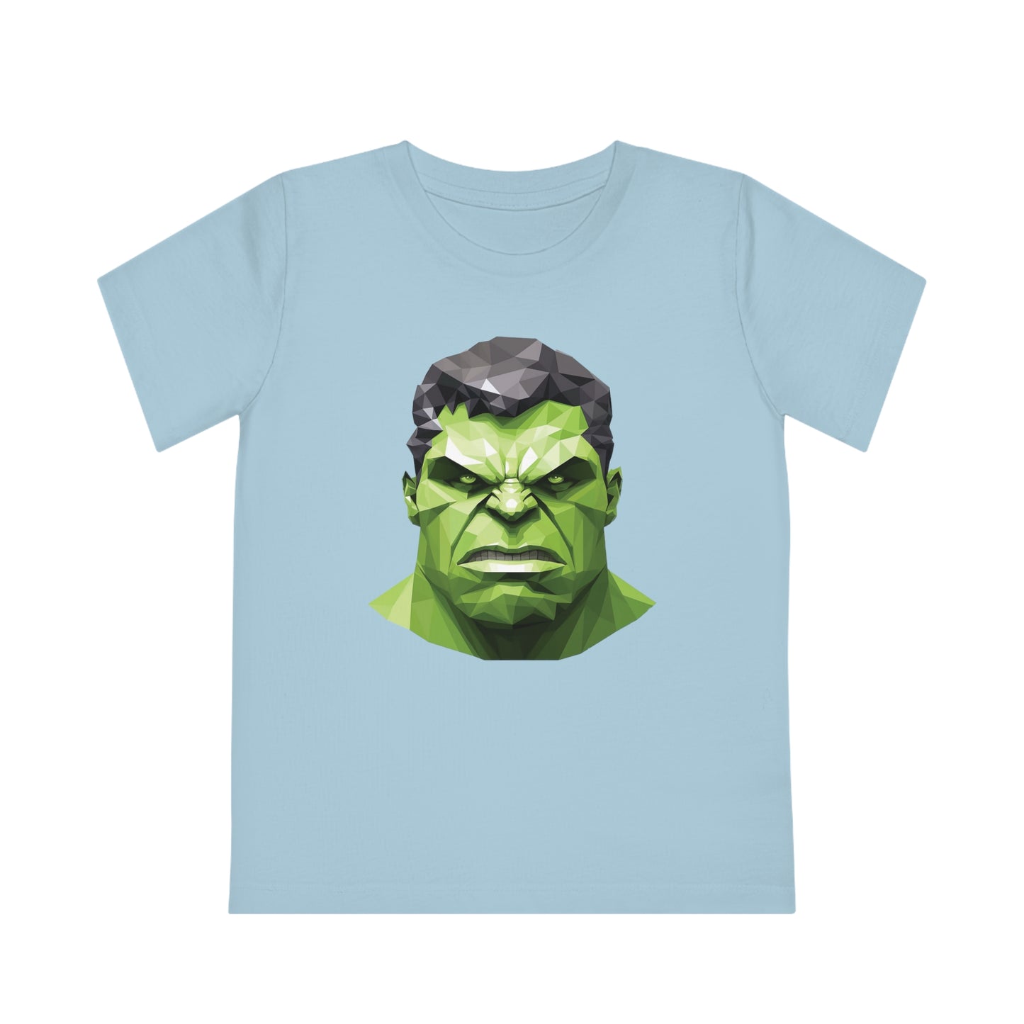 Hulk Polygonal Kids T-Shirt - Embrace Incredible Energy