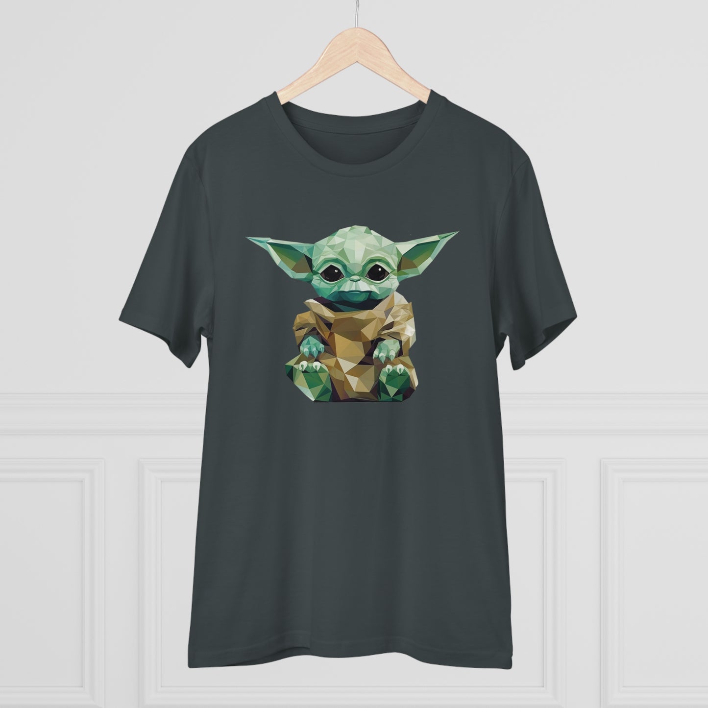 Baby Yoda Grogu Polygonal T-Shirt - Embrace Adorable Force - Star Wars