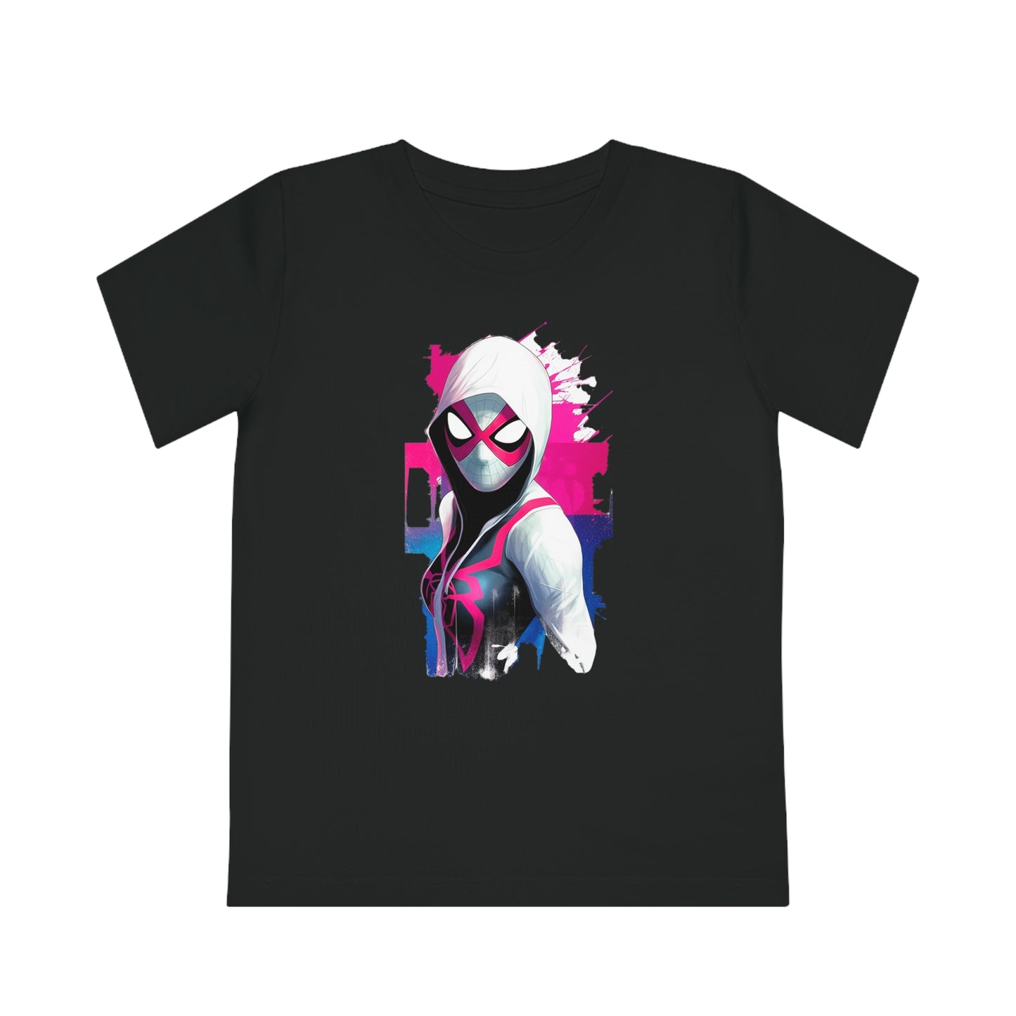 Spider Gwen Kids T-Shirt - Unleash Superhero Style with Eco-Friendly Fashion