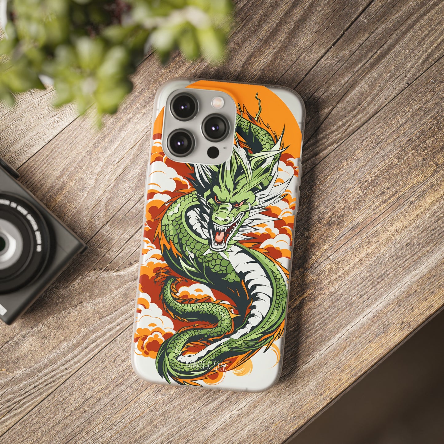 Dragon Ball Z-Inspired Japanese Dragon Flexi Phone Case