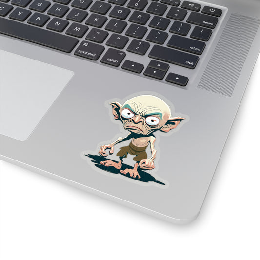 Gollum Sticker - Add Some Whimsical and Adorable Style to Your Tech - Lord of the Rings