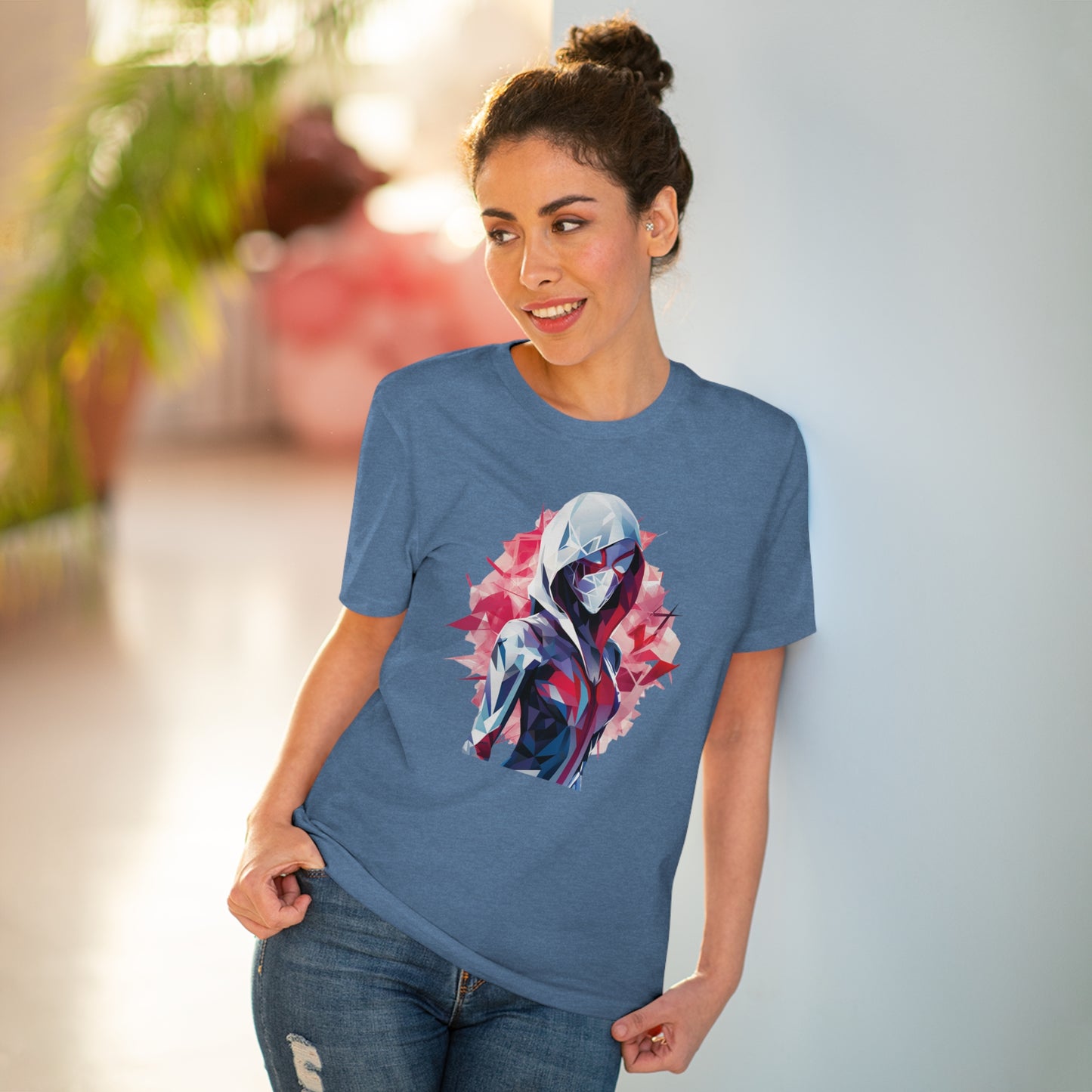 Spider Gwen Stacy T-Shirt - Eco-Friendly Fashion with Superhero Flair