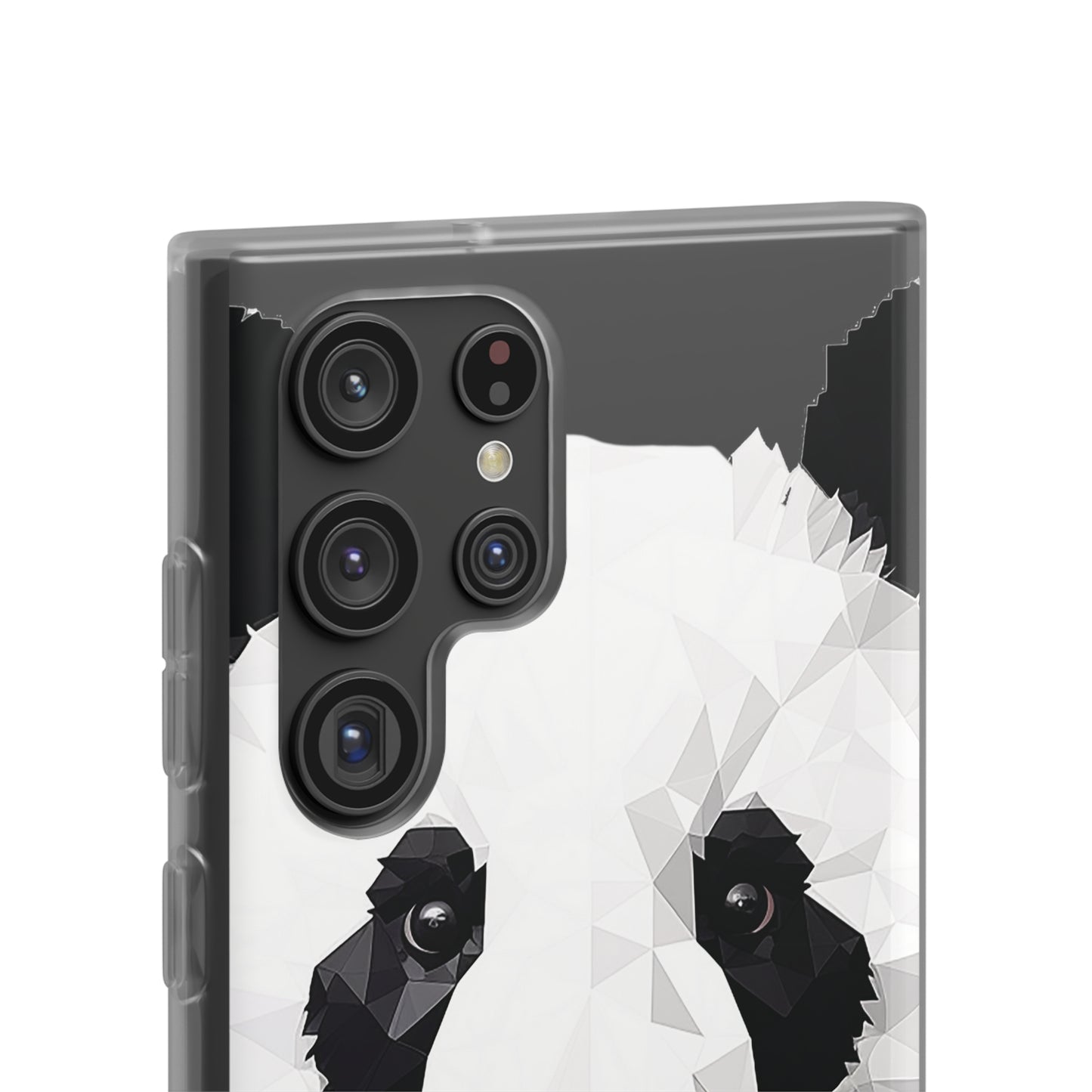 Cute Polygonal Panda Flexi phone Case - Protect Your Phone with Some Unique and Adorable Style