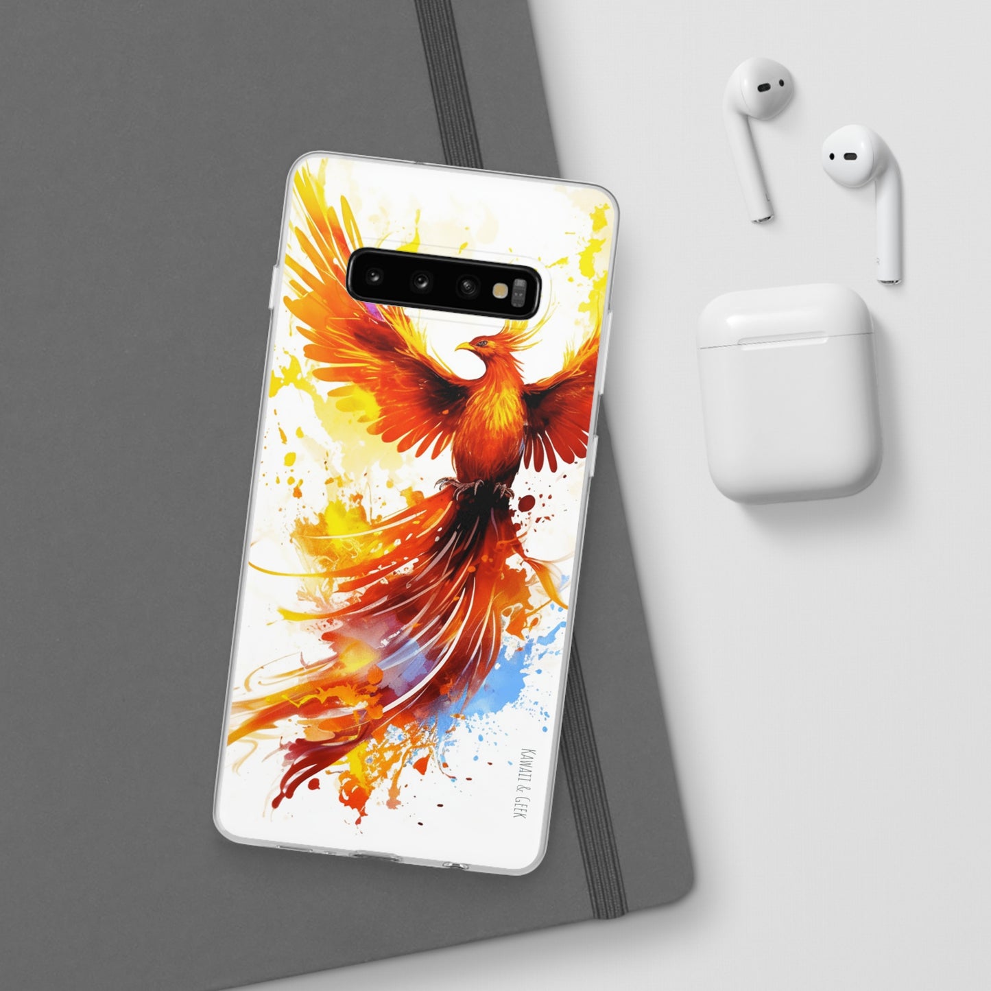Phoenix Flexi Phone Case - Embrace the Symbol of Rebirth in Style