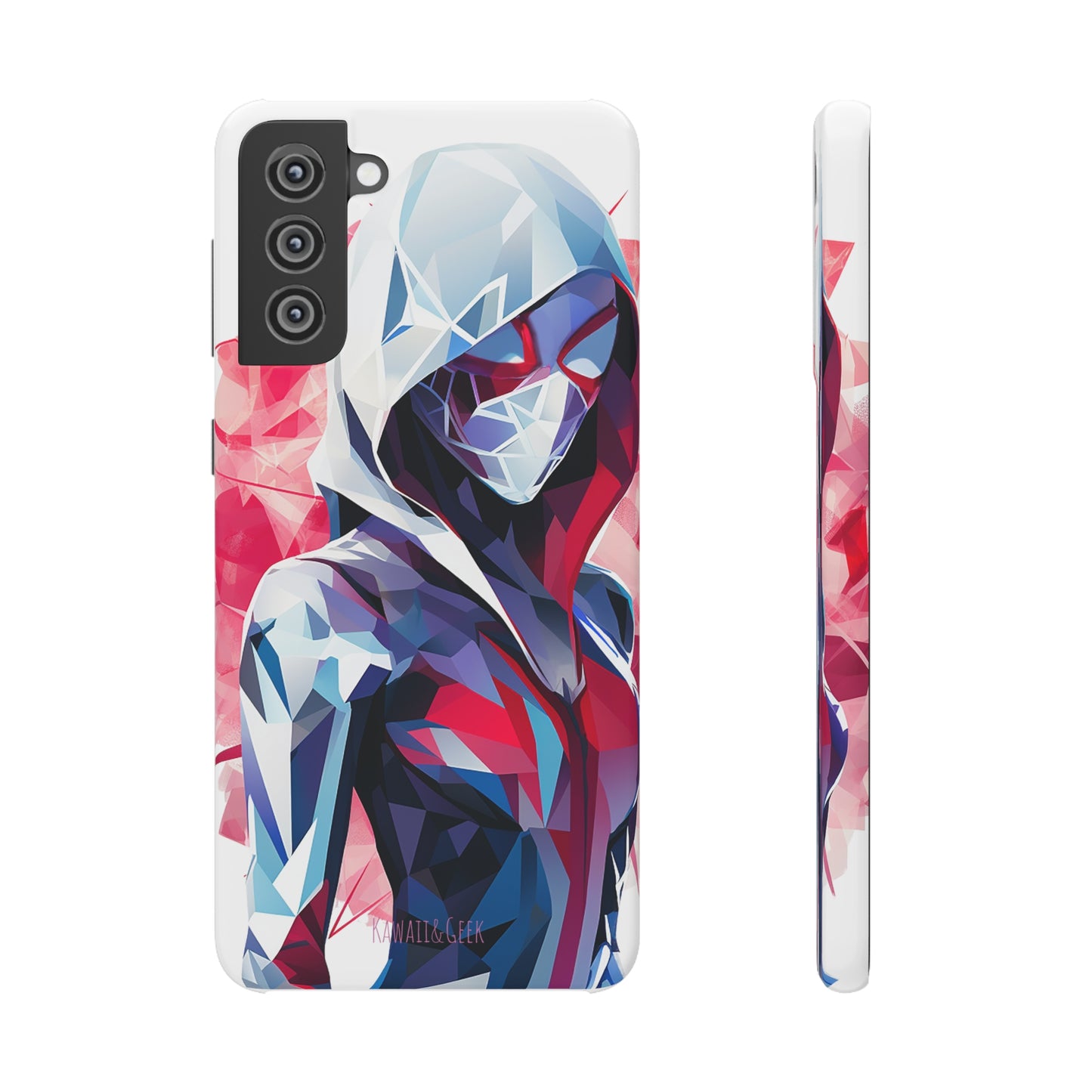 Spider Gwen Stacy Phone Case - Add Some Geometric and Heroic Style to Your Phone - Miles Morales