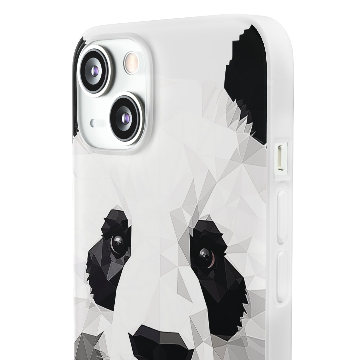 Cute Polygonal Panda Flexi phone Case - Protect Your Phone with Some Unique and Adorable Style
