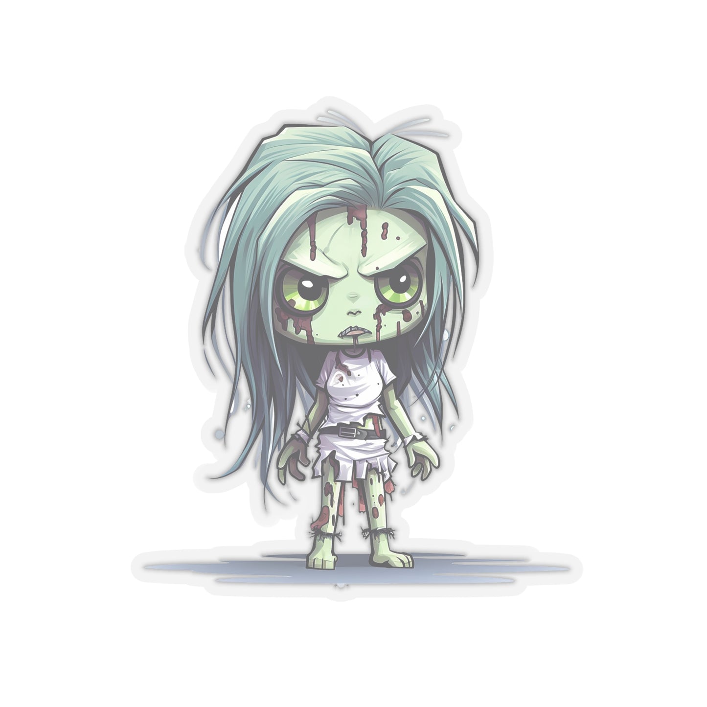 Halloween Special: Zombie Girl Sticker