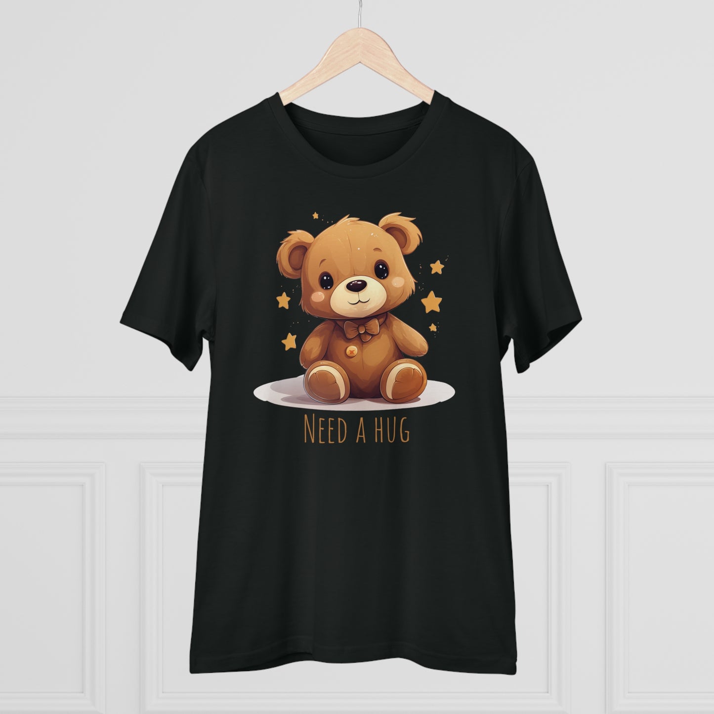 Eco-Friendly "Need a Hug" Teddy Bear Tee