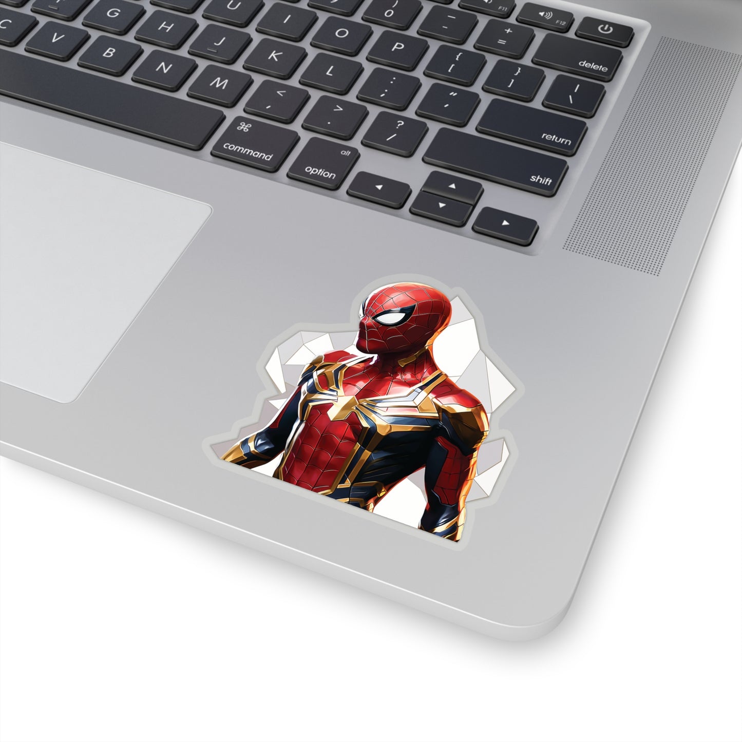 Spider Man Sticker in Iron Spider armor - Superhero Styling with a Modern Twist