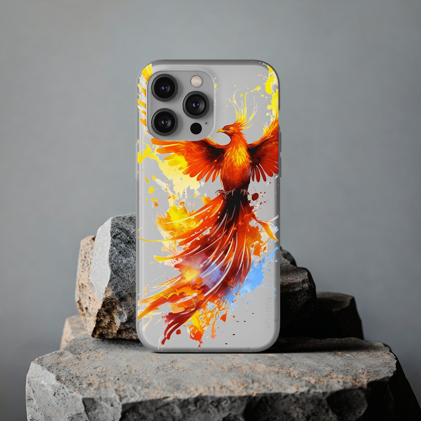 Phoenix Flexi Phone Case - Embrace the Symbol of Rebirth in Style