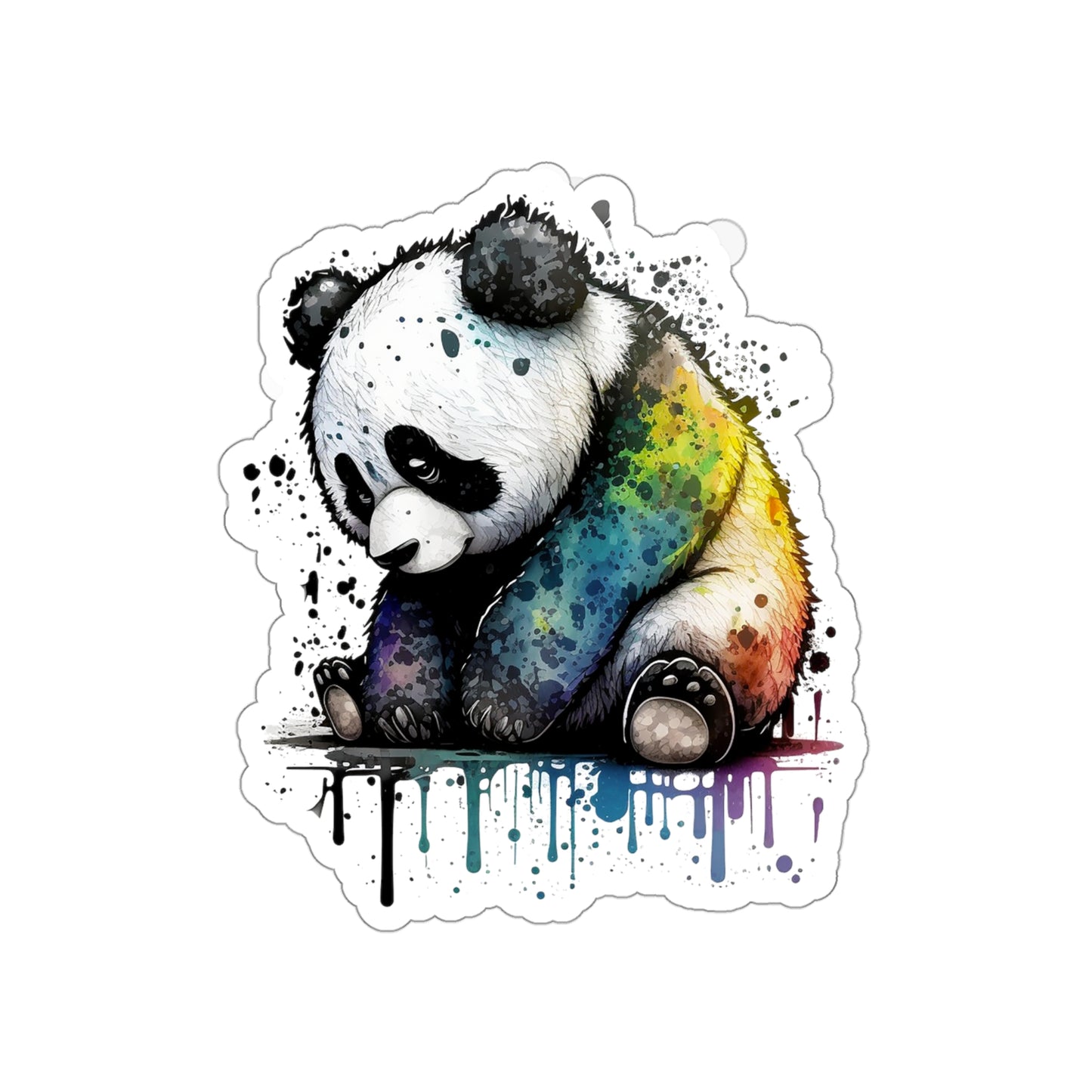 Panda Sticker - Add Some Adorable and Unique Style to Your Tech