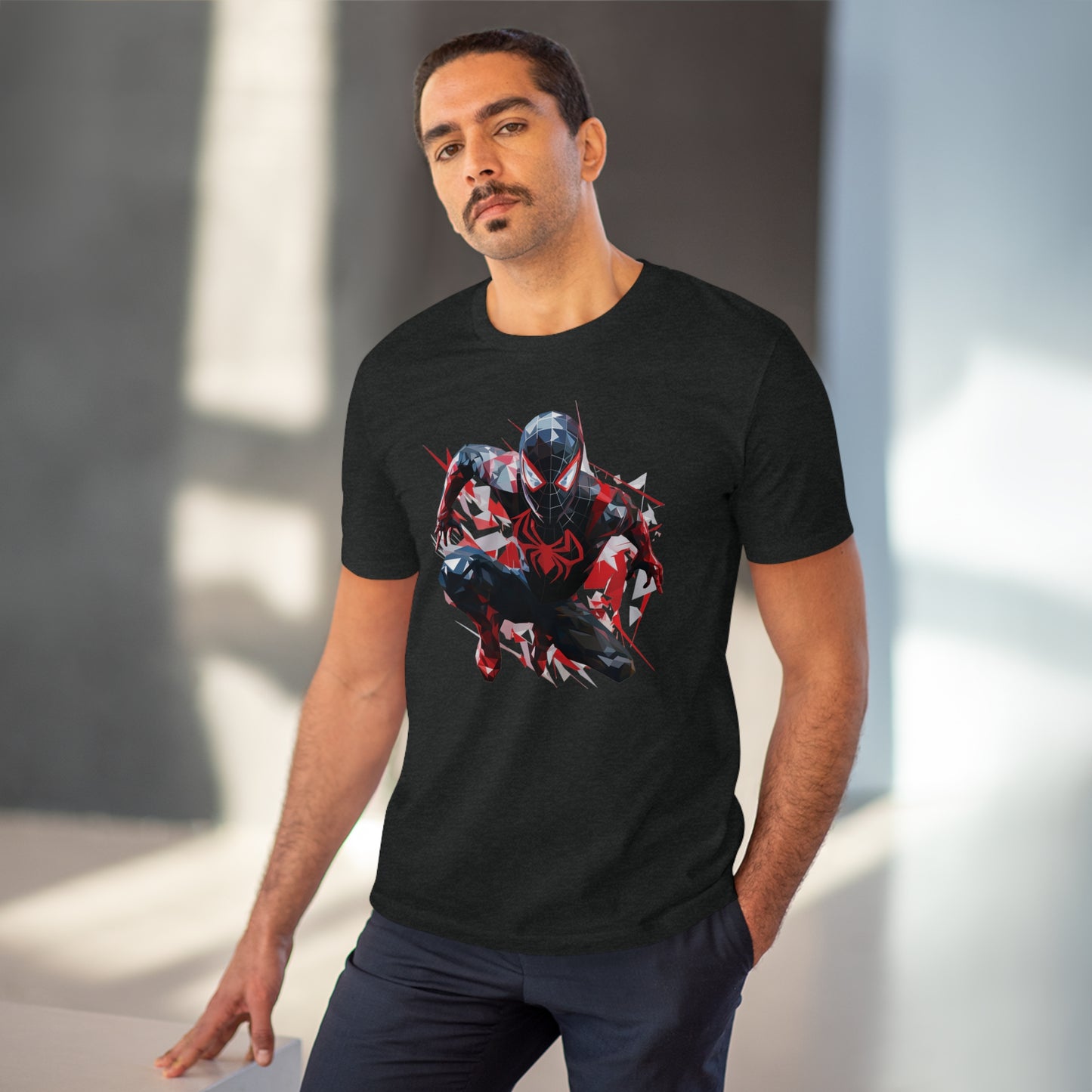 Miles Morales Polygonal T-Shirt - Embrace the Ultimate Style