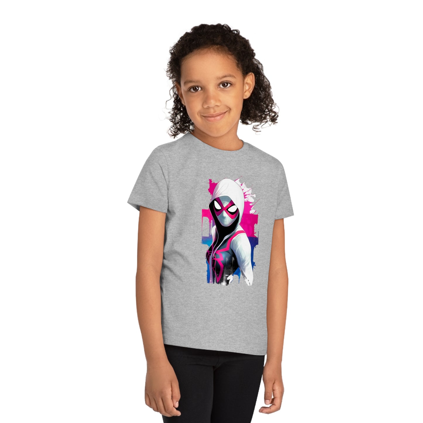 Spider Gwen Kids T-Shirt - Unleash Superhero Style with Eco-Friendly Fashion