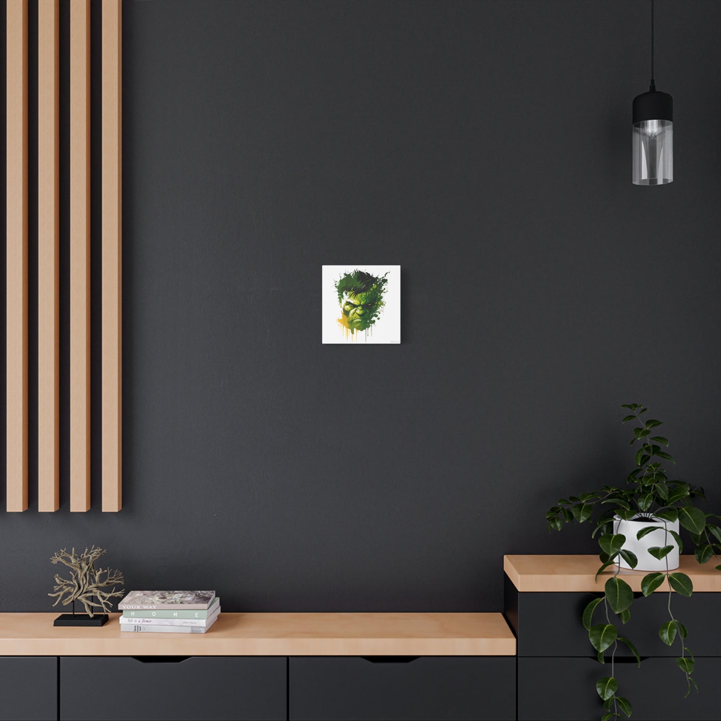 Hulk Canva - Add Some Pop-Art and Watercolor Style to Your Wall Decor - Marvel Avengers