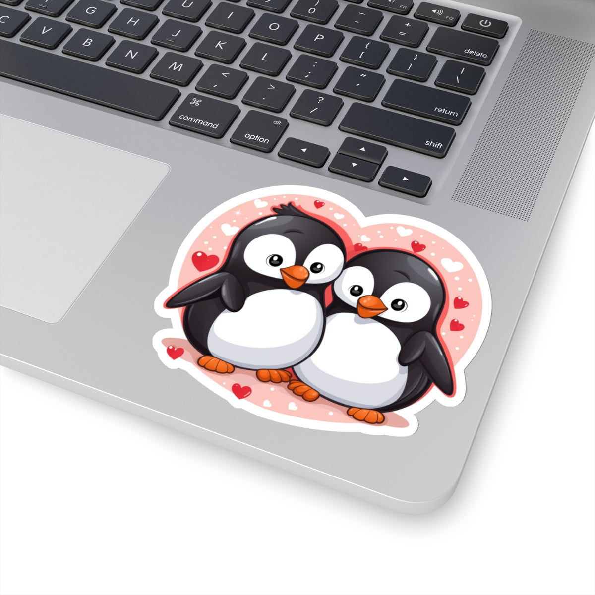 Cute Penguin Couple Love Sticker - Valentine's Day