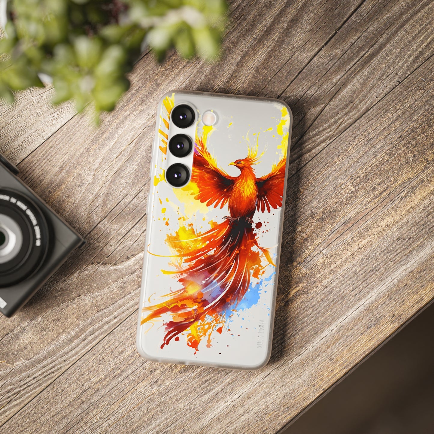 Phoenix Flexi Phone Case - Embrace the Symbol of Rebirth in Style